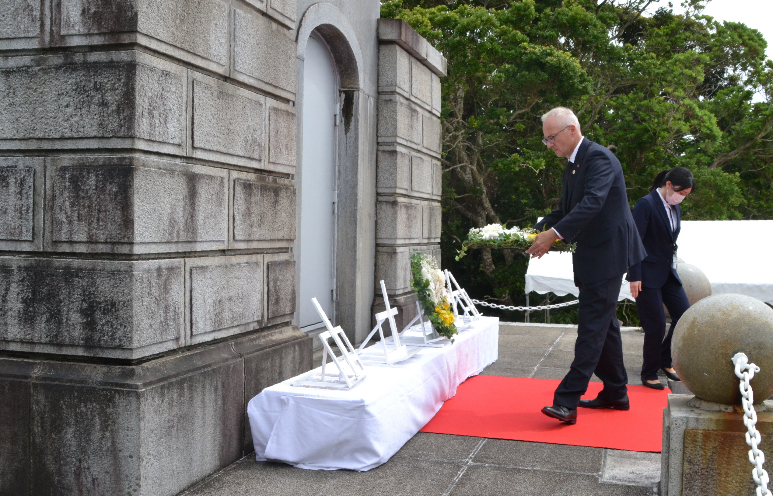 トルコ海軍関係者も出席 「エルトゥールル号」遭難事故の追悼式典