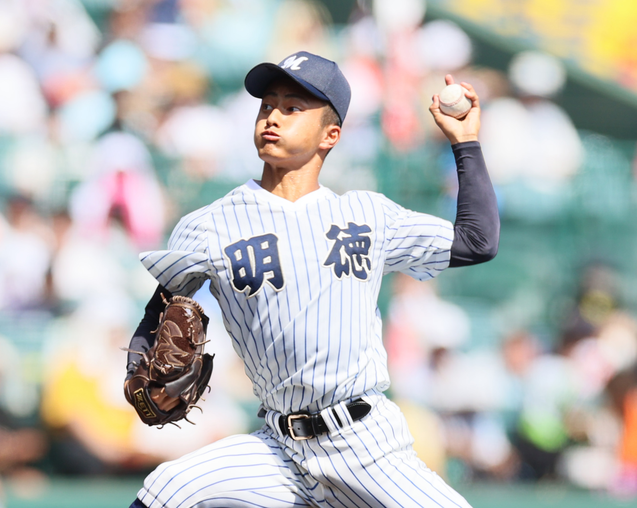 画像・写真】小松大谷・西川 大阪桐蔭に92球完封 明徳・池崎に
