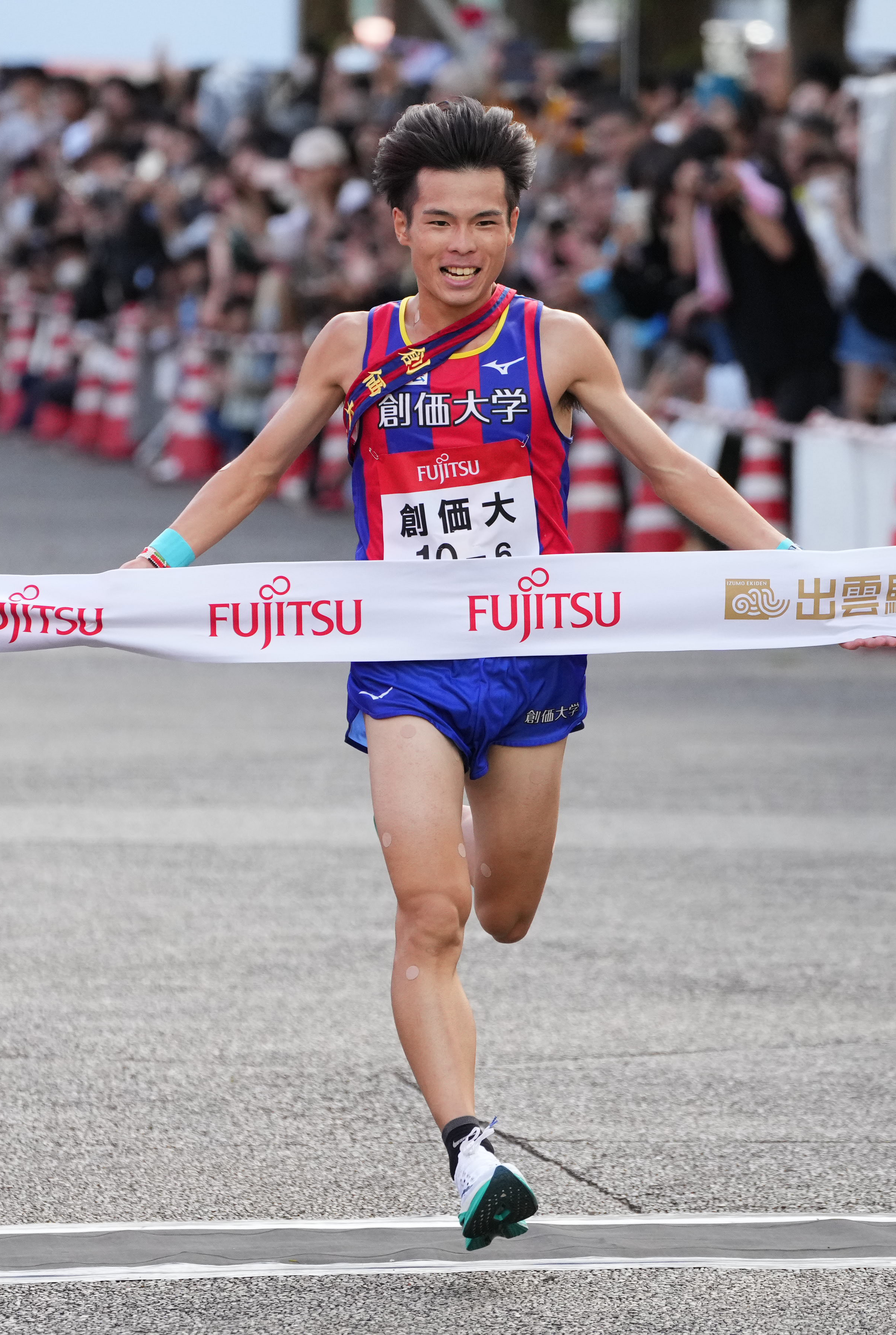 創価大、3度目の出場で2位 5区で区間賞の吉田響「最高のチーム