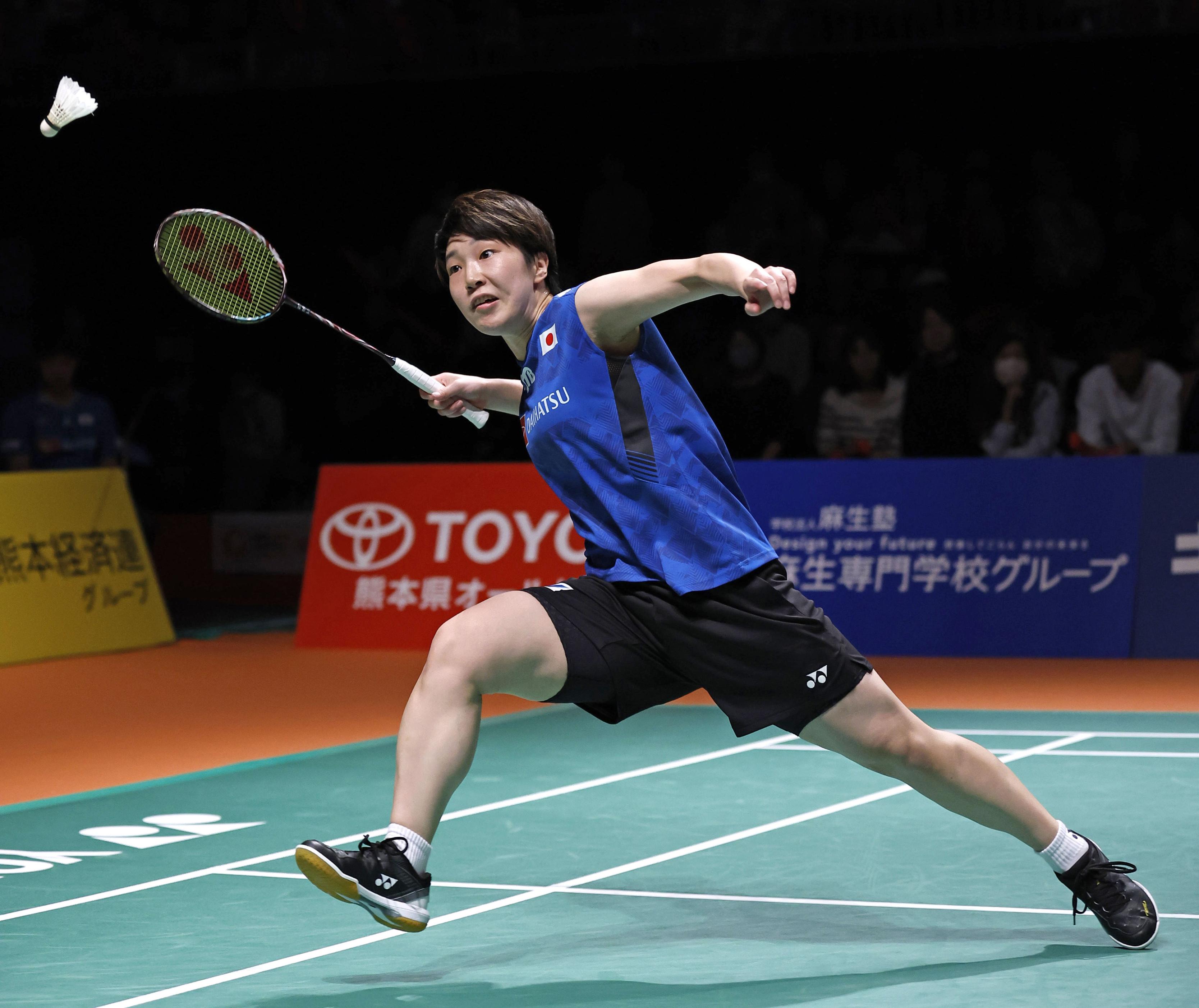 山口茜が女子シングルスで初優勝、バドミントン熊本マスターズ最終日