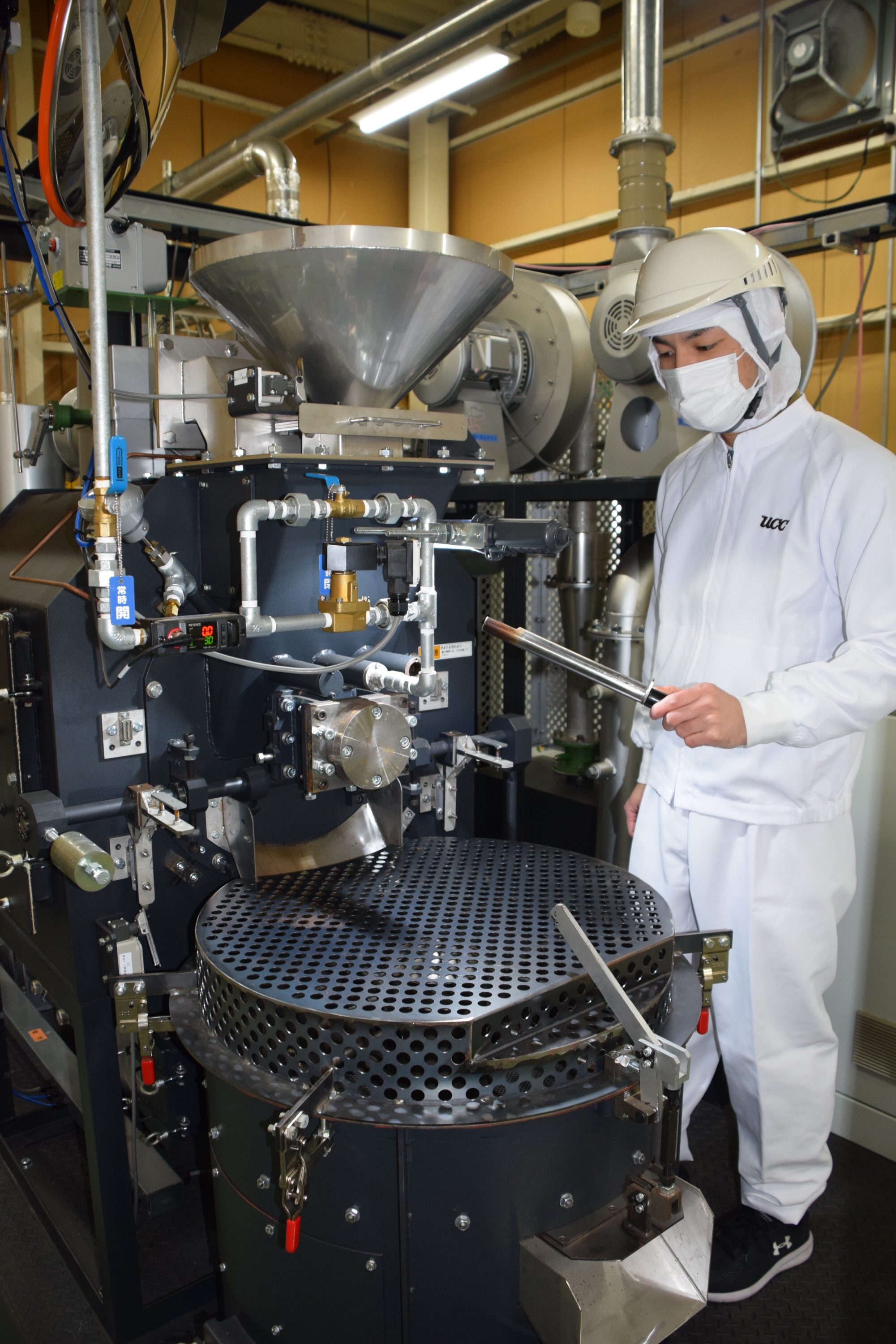 水素がコーヒー2050問題の救世主になるか UCC開発「CO2ゼロ焙煎機」の