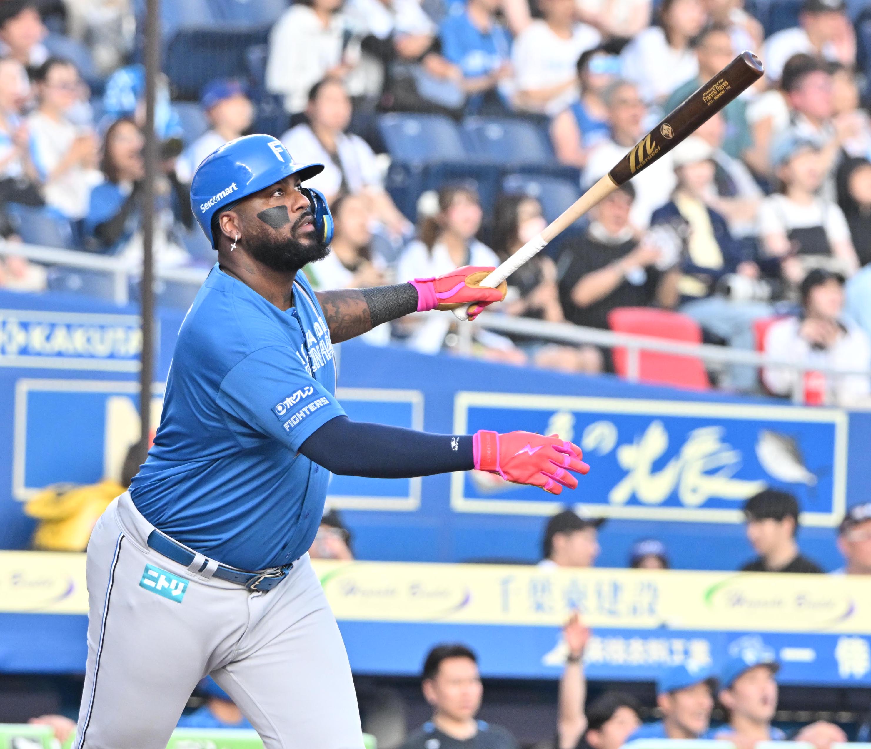 日本ハム・レイエス、「夏男」ぶり発揮 7月に入り2本目のグランド