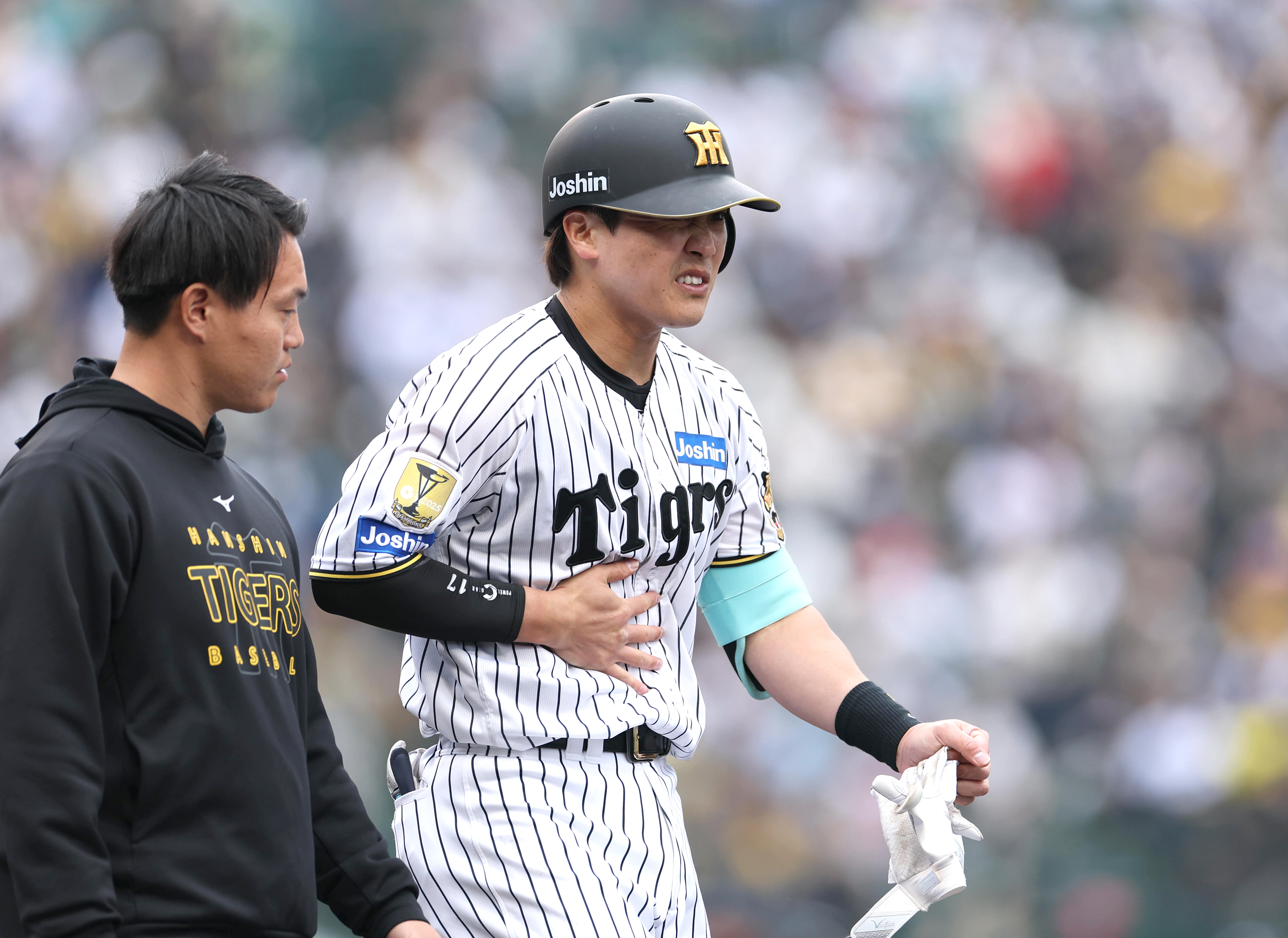 阪神・伏見寅威 移籍後初の甲子園でタカ投からイタ～い洗礼 - サンスポ