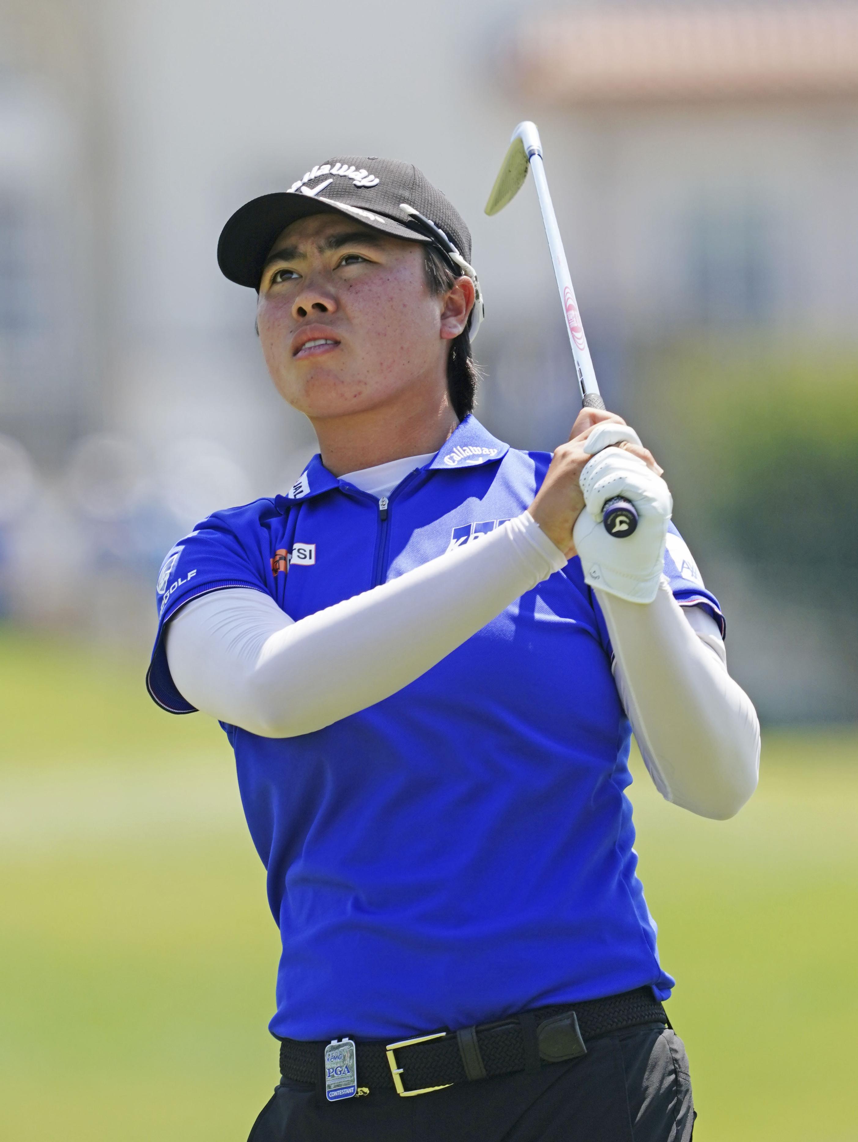 肩を落とす笹生優花 もう少しいいゴルフがしたかった 全米女子プロ サンスポ