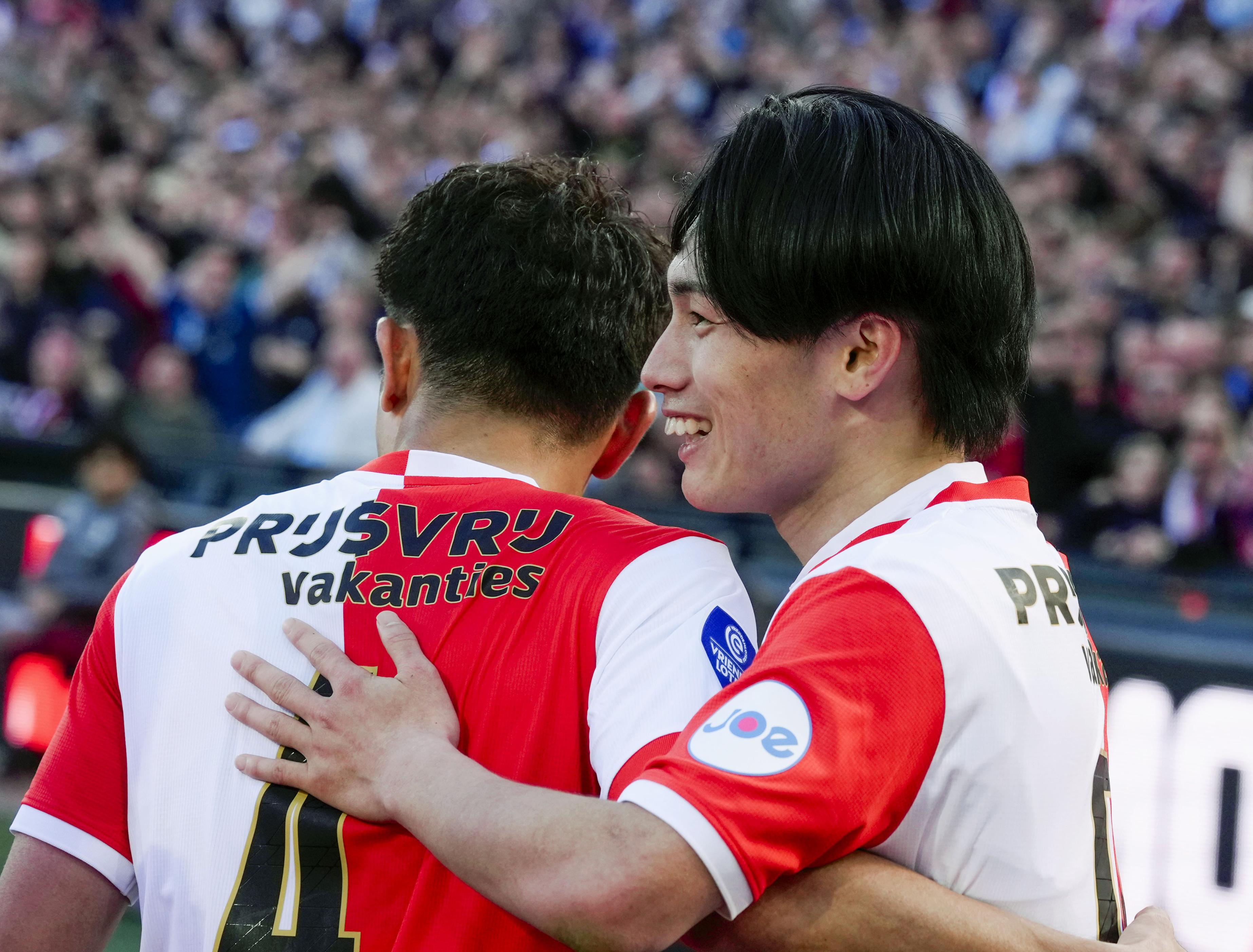 フォトギャラリー】フェイエノールト上田綺世が2ゴール サッカー