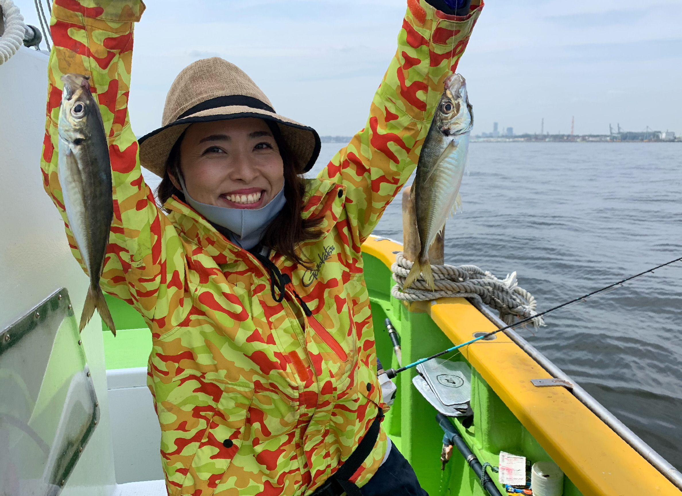 女子のミカタ 黄金アジ 梅雨こそ元気 初心者におススメ ｌｔショート釣り 東京湾 富岡沖 サンスポ