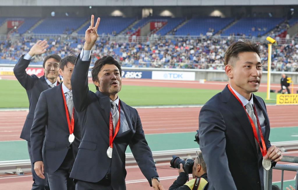 北京五輪400メートルリレー銀メダリストになった4人、次代へ