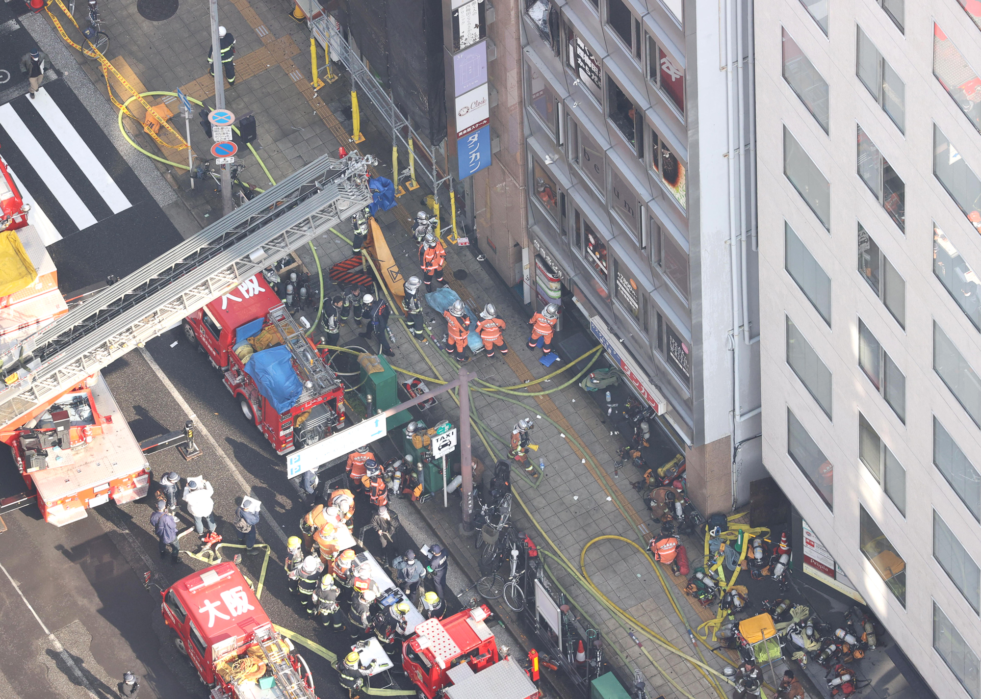 大阪ビル火災で２４人死亡 重体の男関与か 医院火元 サンスポ