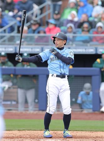 生きる伝説」イチロー、独特のルーティンは不変 - サンスポ