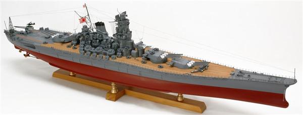 日本で唯一のレーザー加工技術を駆使した木製模型の「戦艦大和
