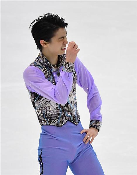 フィギュア 羽生結弦 今季世界最高でｓｐ首位 演技の幅広げ１００点超え イザ