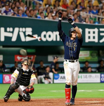 割30% 糸井嘉男支給品硬式木製バットオールドヒッコリー阪神オリックス