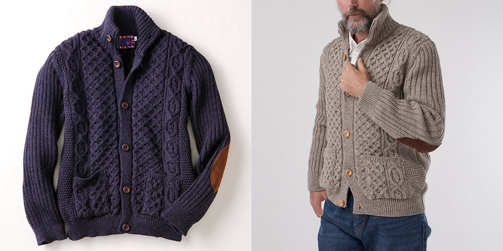 英国羊毛100% 老舗メーカーが仕立てた着心地のいいアランニット - 産経