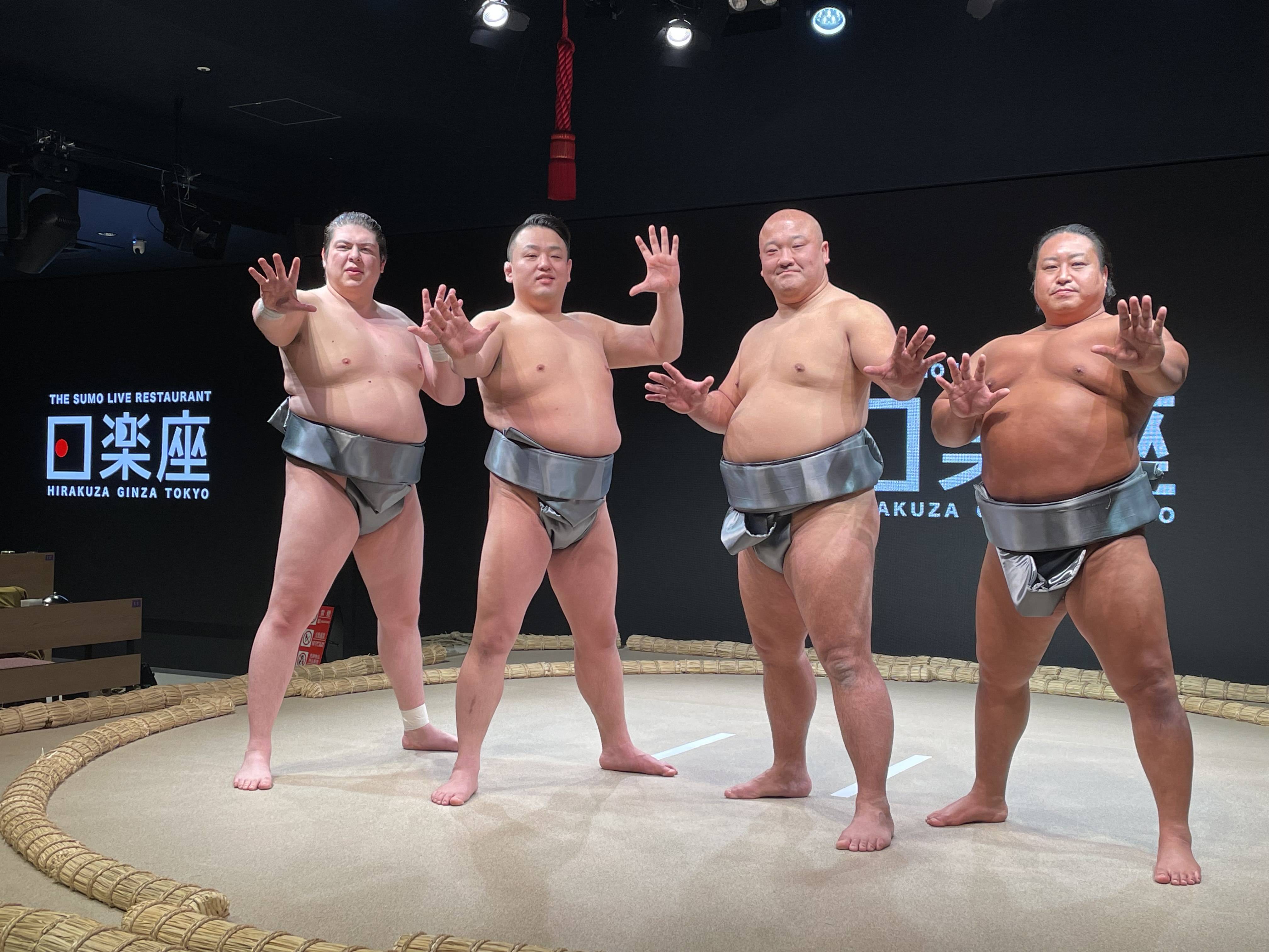 相撲ショーホール「日楽座」大阪に続き東京進出「本格的な懐石料理を