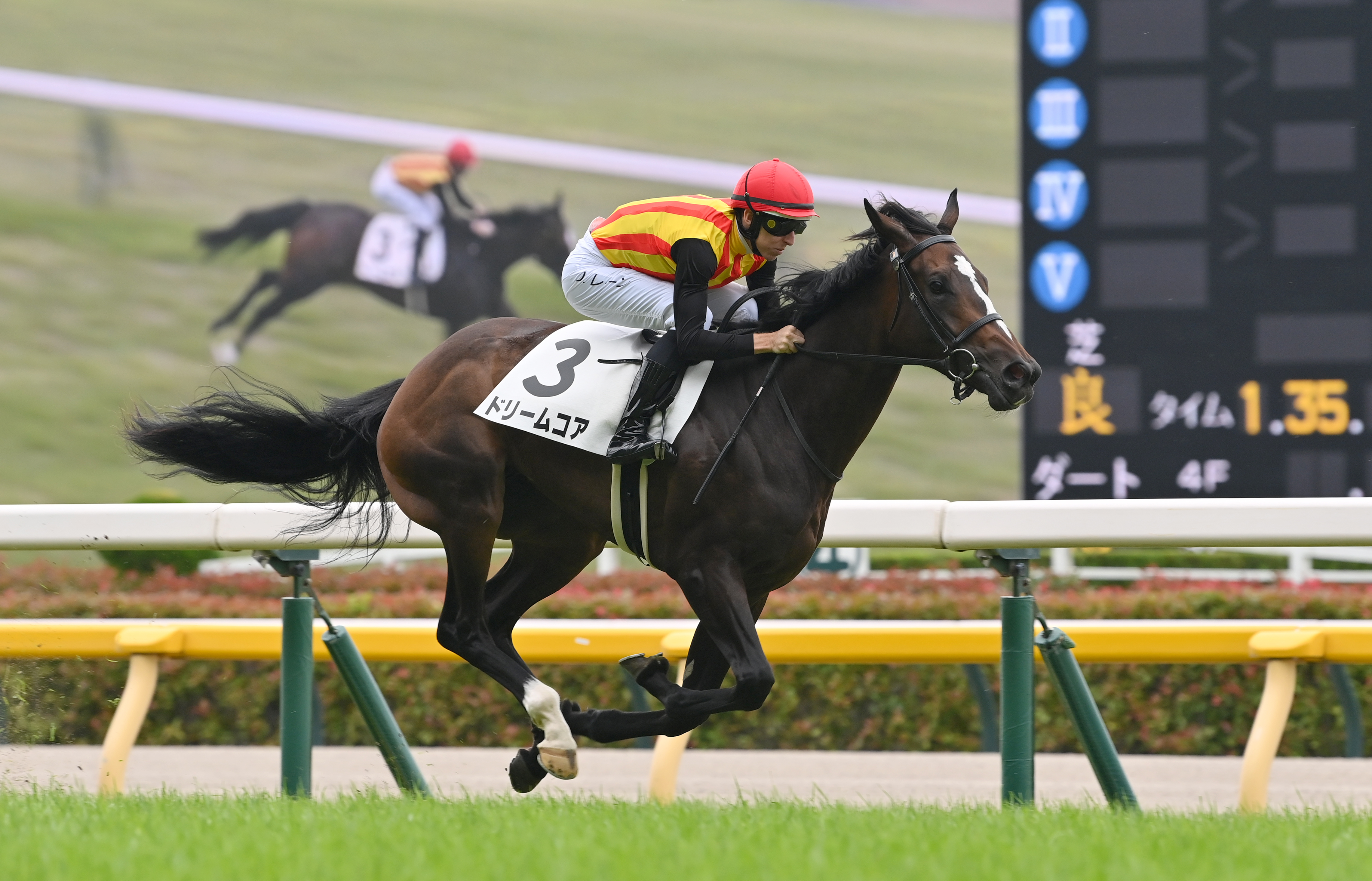 2歳新馬・東京5R】ドリームコアが逃げて直線突き放す！母はGI2勝