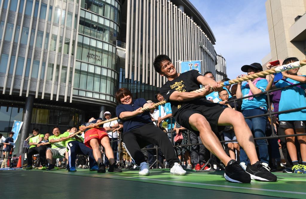 ワールドマスターズゲームズ プレスポーツイベント開催 武井壮さん 好きなスポーツみつけて 大阪 産経ニュース