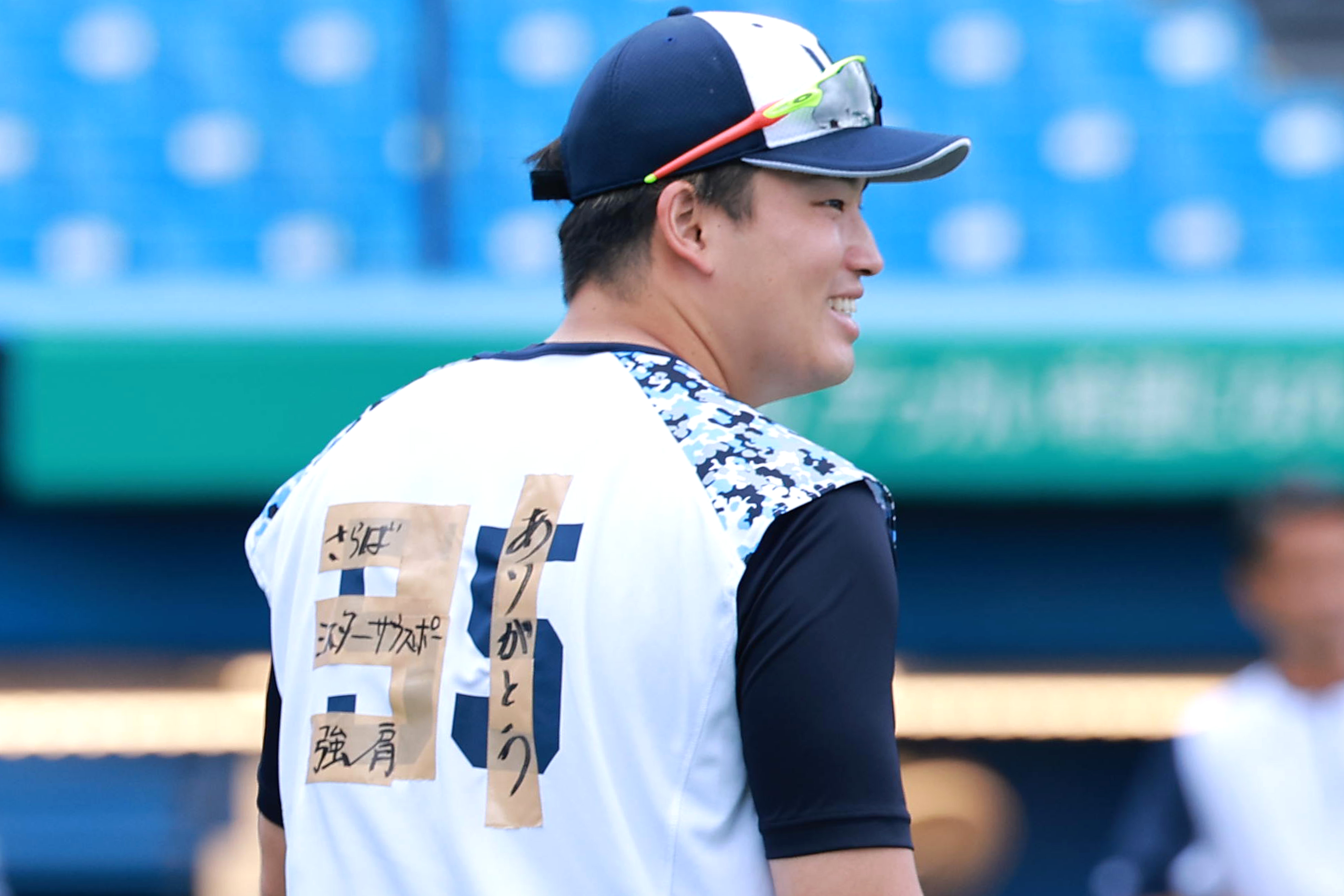 ヤクルトスワローズ 山崎晃大朗選手 ユニフォーム 31 ヤクルトスワローズ 山崎晃大朗選手 ユニフォーム 31