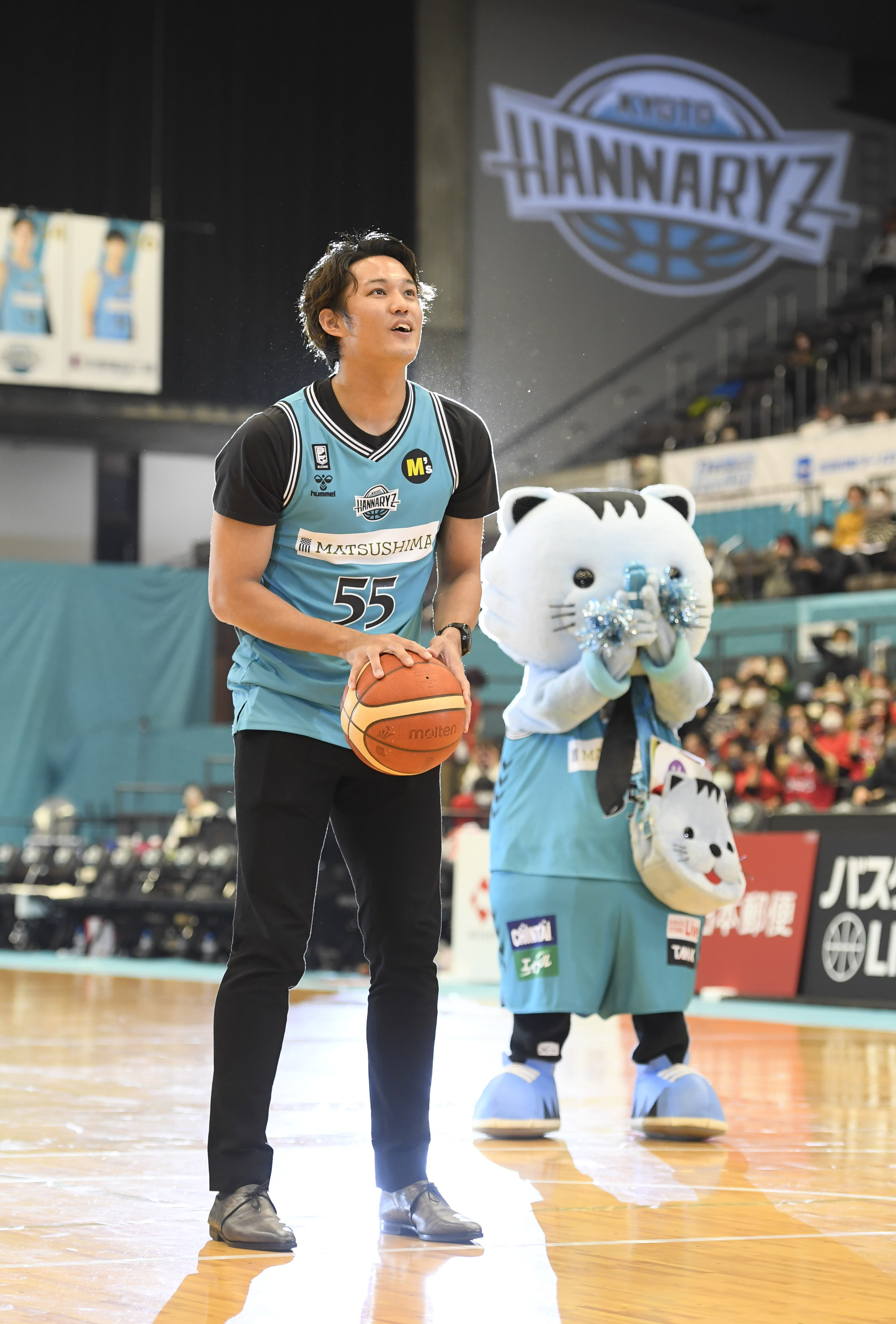 阪神・藤浪がBリーグの京都―三遠イベントに登場「来年からはおそらく