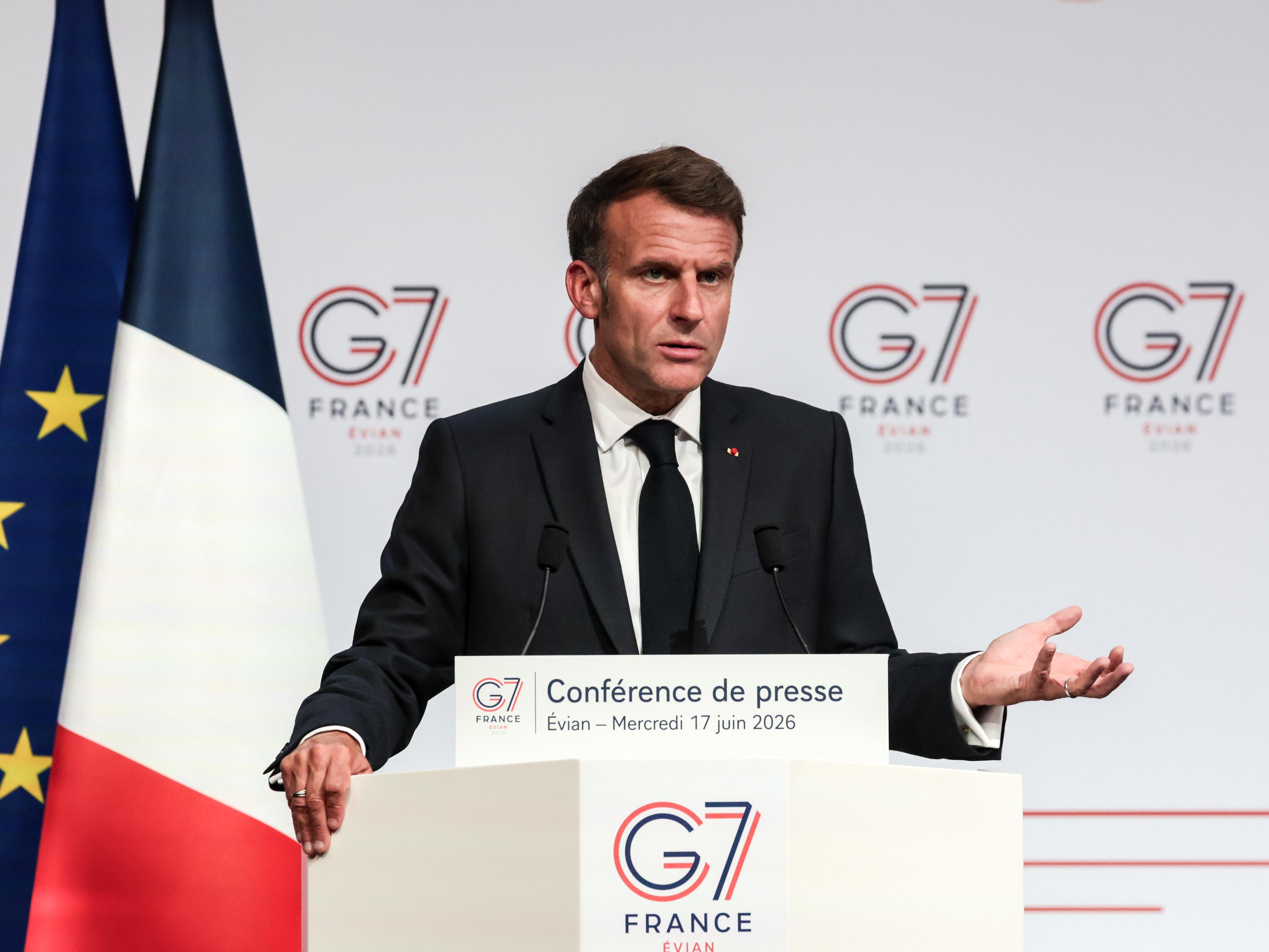 G7、石油備蓄追加放出も 仏マクロン大統領、数週間以内に会合と表明