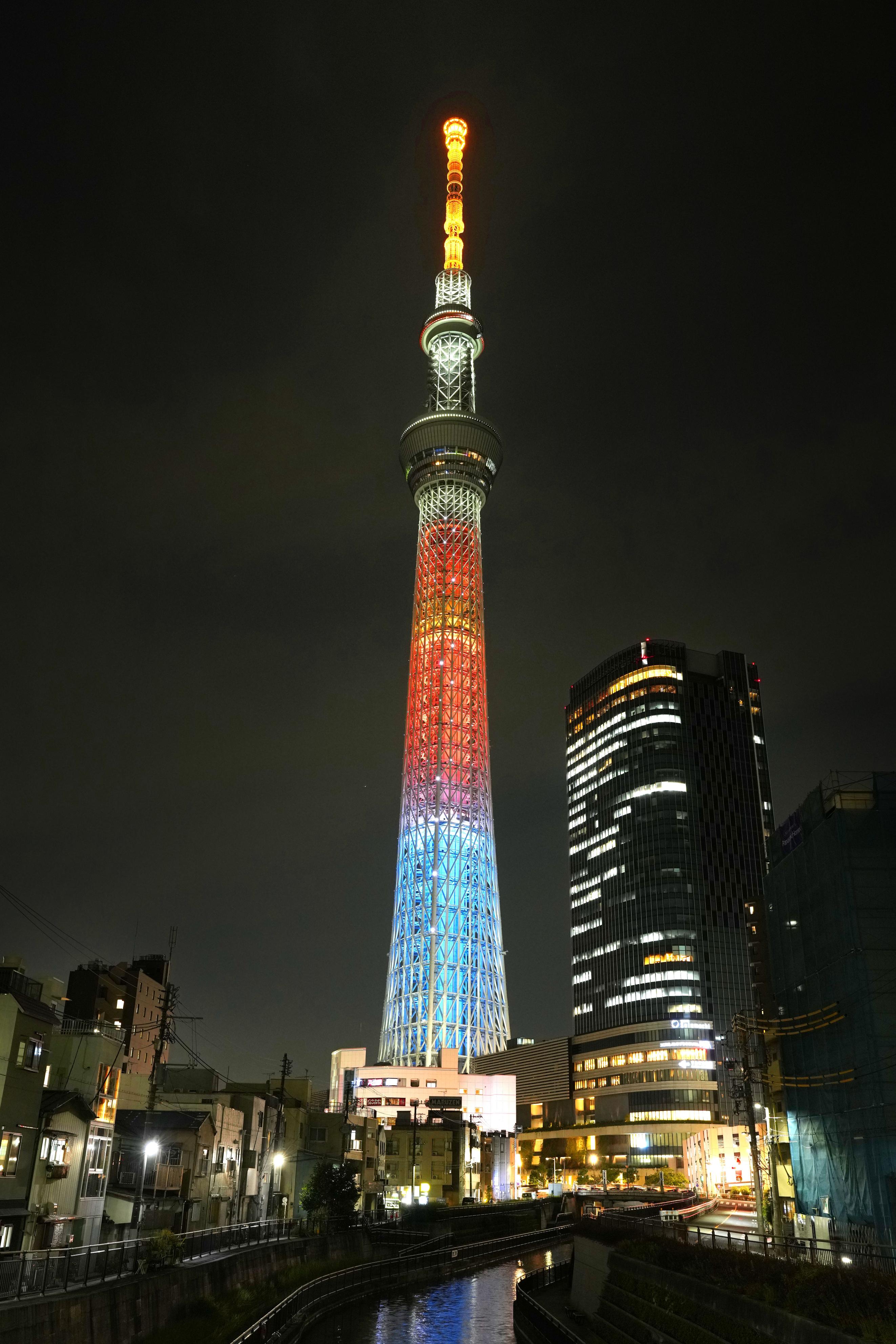 世界陸上開幕まで10日 スカイツリーで特別ライトアップ、有森裕子会長