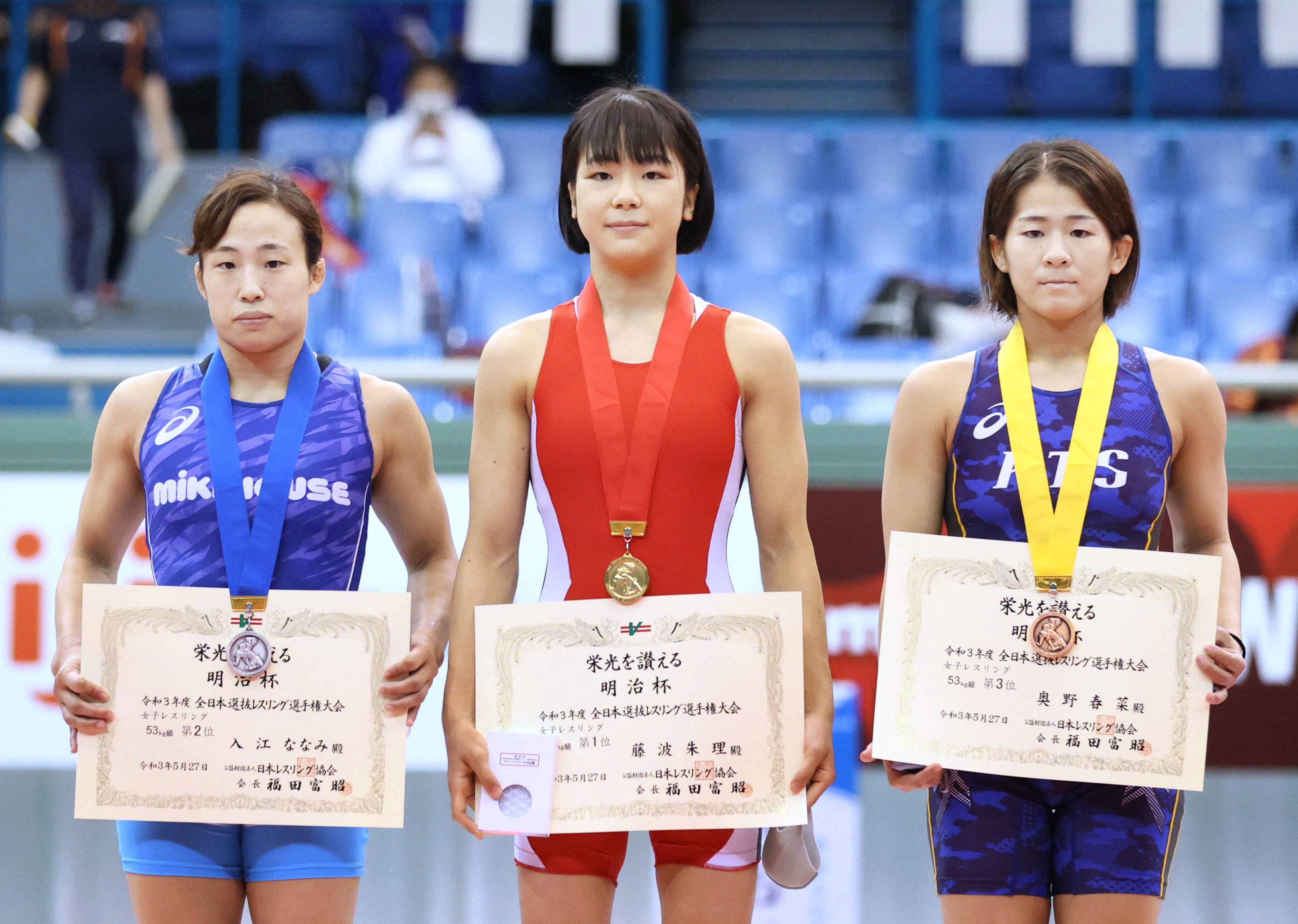 17歳藤波朱理 初vで世界代表 全日本選抜選手権 レスリング サンスポ 17歳藤波朱理 初vで世界代表 全日本選抜選手権 レスリング サンスポ