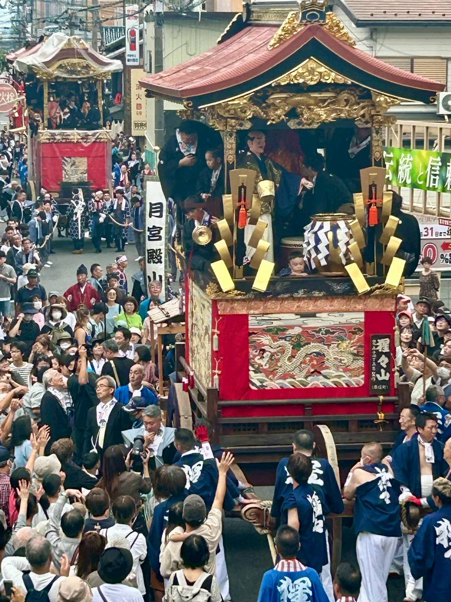 無形文化財でか山　曳山模型 無形文化財でか山 曳山模型