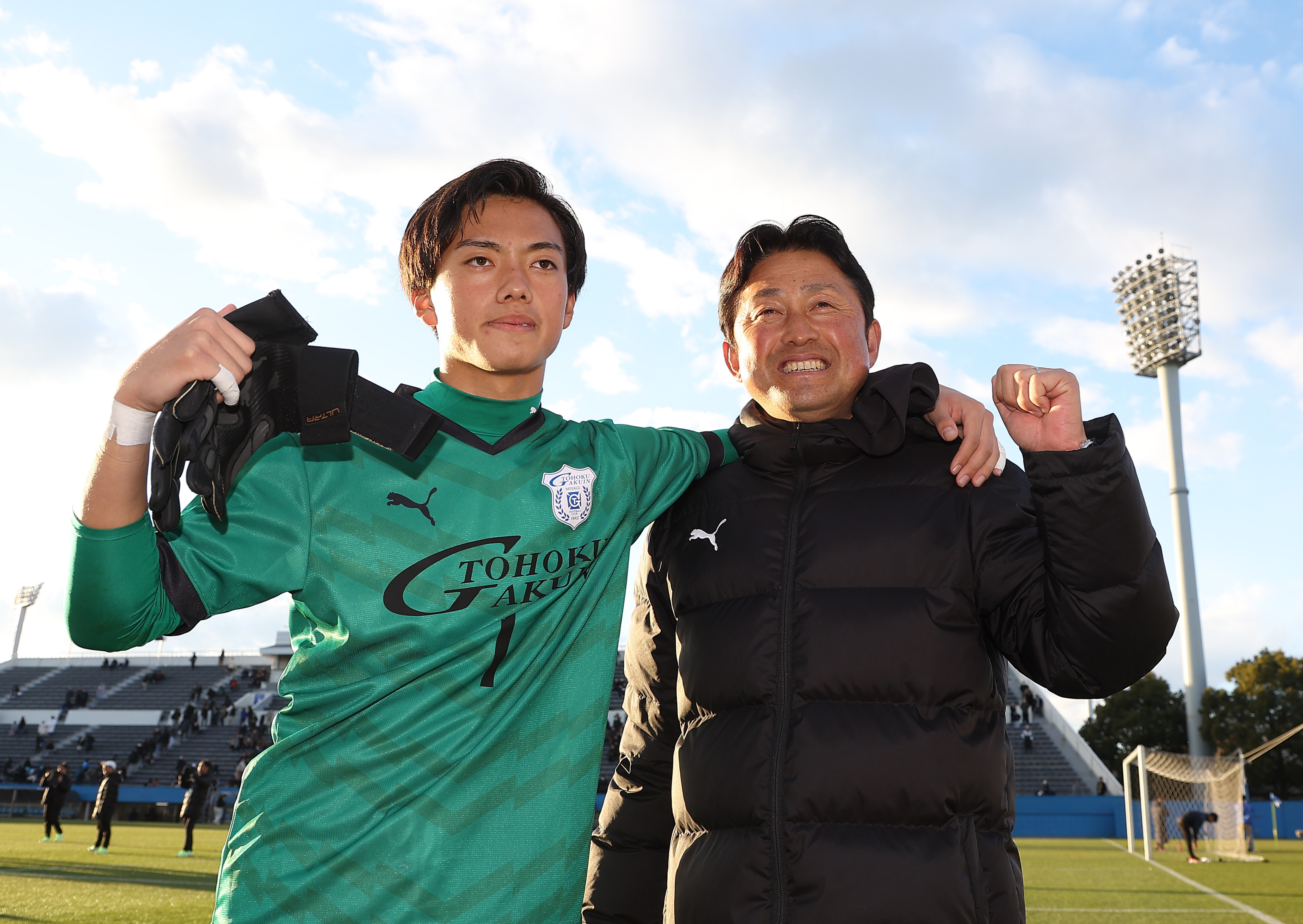 高校サッカー】東北学院が42大会ぶり勝利 〝親子鷹〟のGK橋本脩礼が