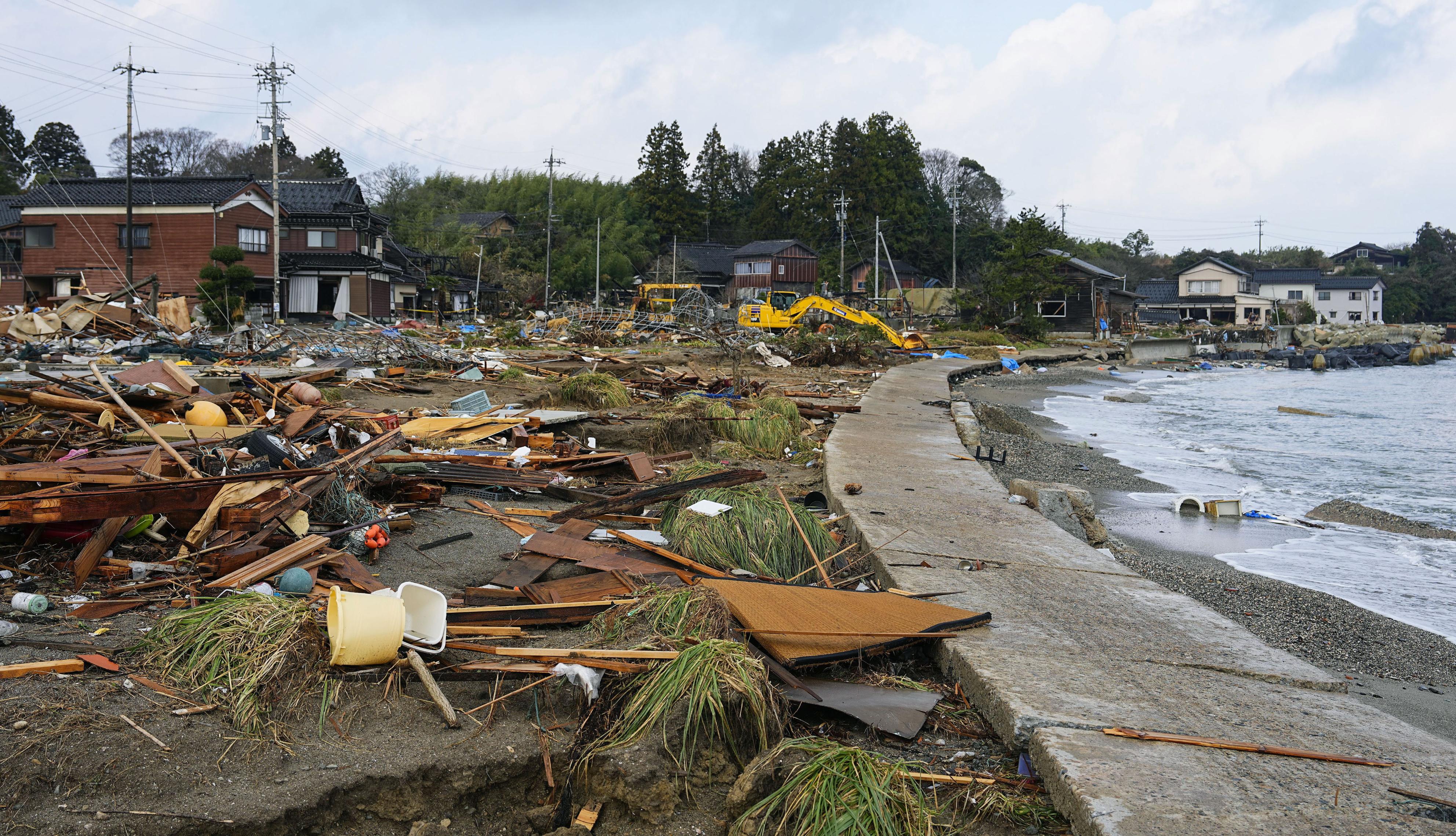 フォト】うなり上げ、迫る濁流 能登の津波「海底見えた」 - 産経ニュース