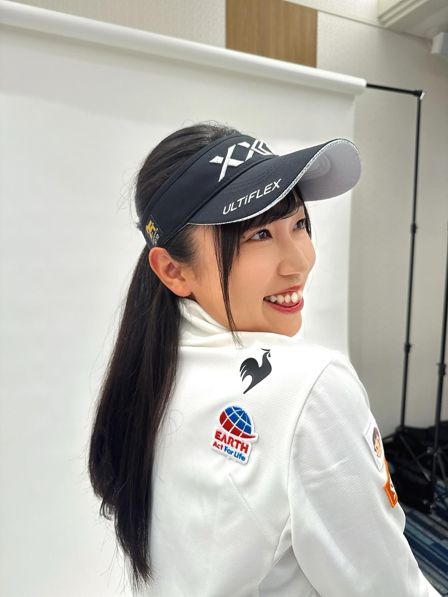 菅沼菜々プロ　サイン・企業名入ポロシャツ　サイン入帽子　ボール　セット 菅沼菜々、アース製薬とスポンサー契約「結果と姿勢で恩返しできるよう