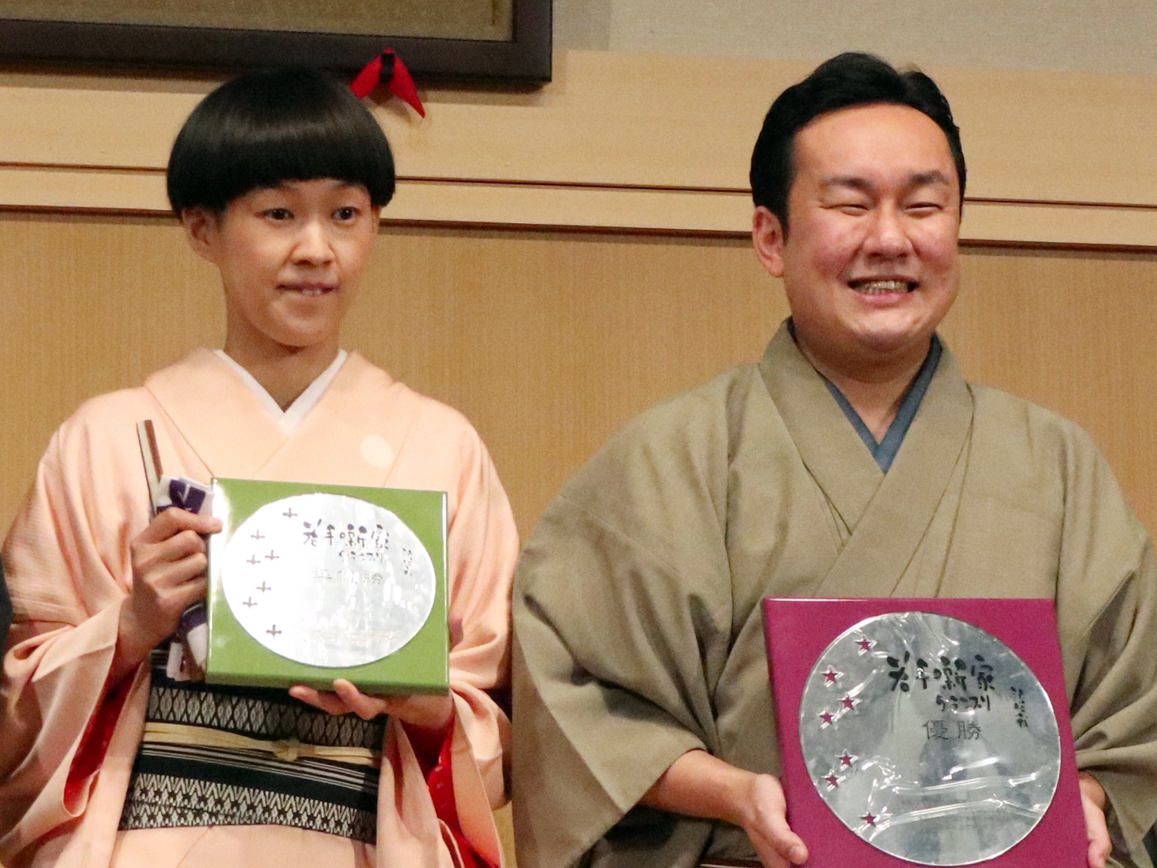 日本の古切手 笑門来福 落語家 10枚 新・笑門来