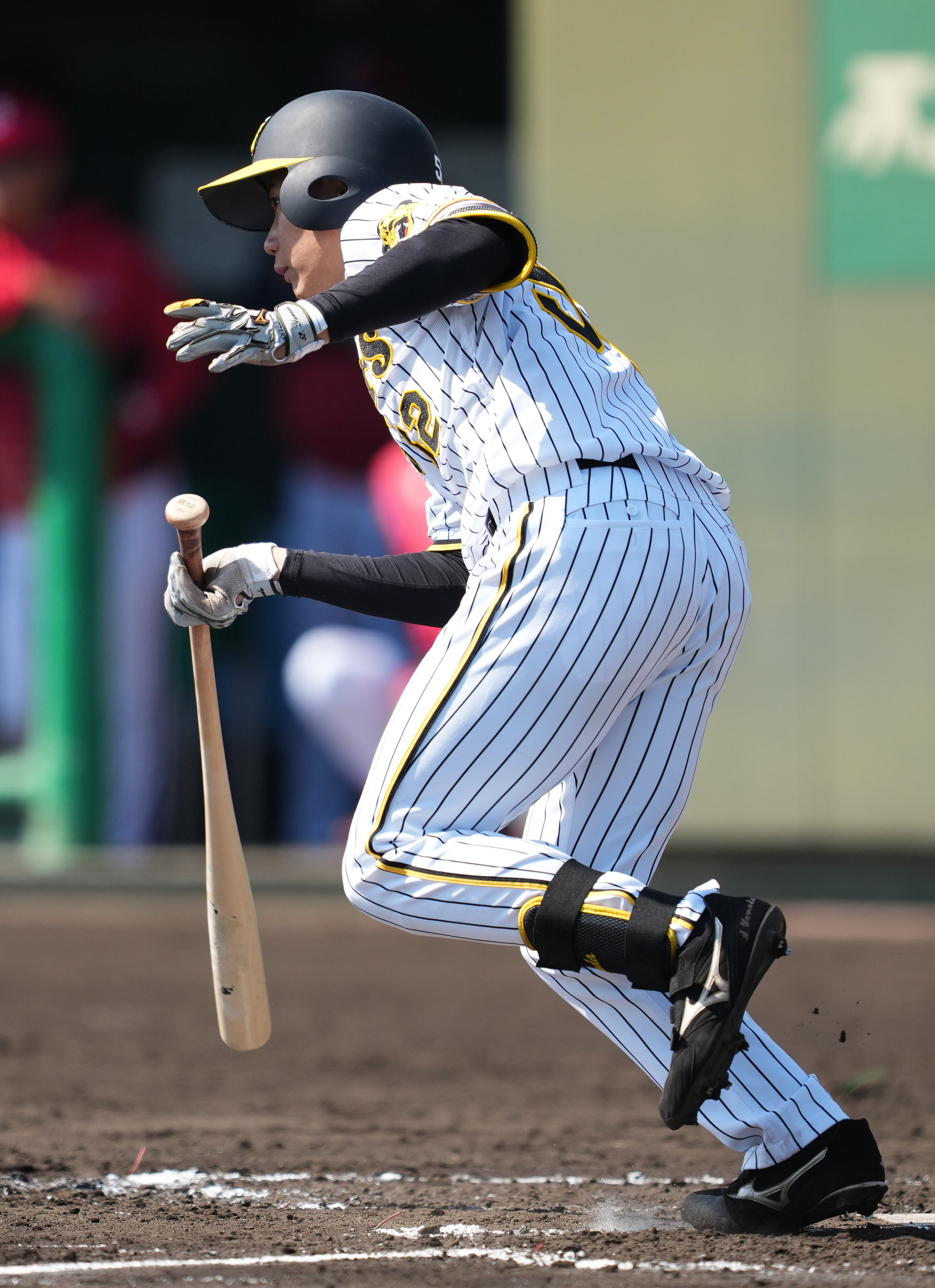 阪神D3位・山田脩也、公式戦初安打含む3出塁デビュー 虎弟