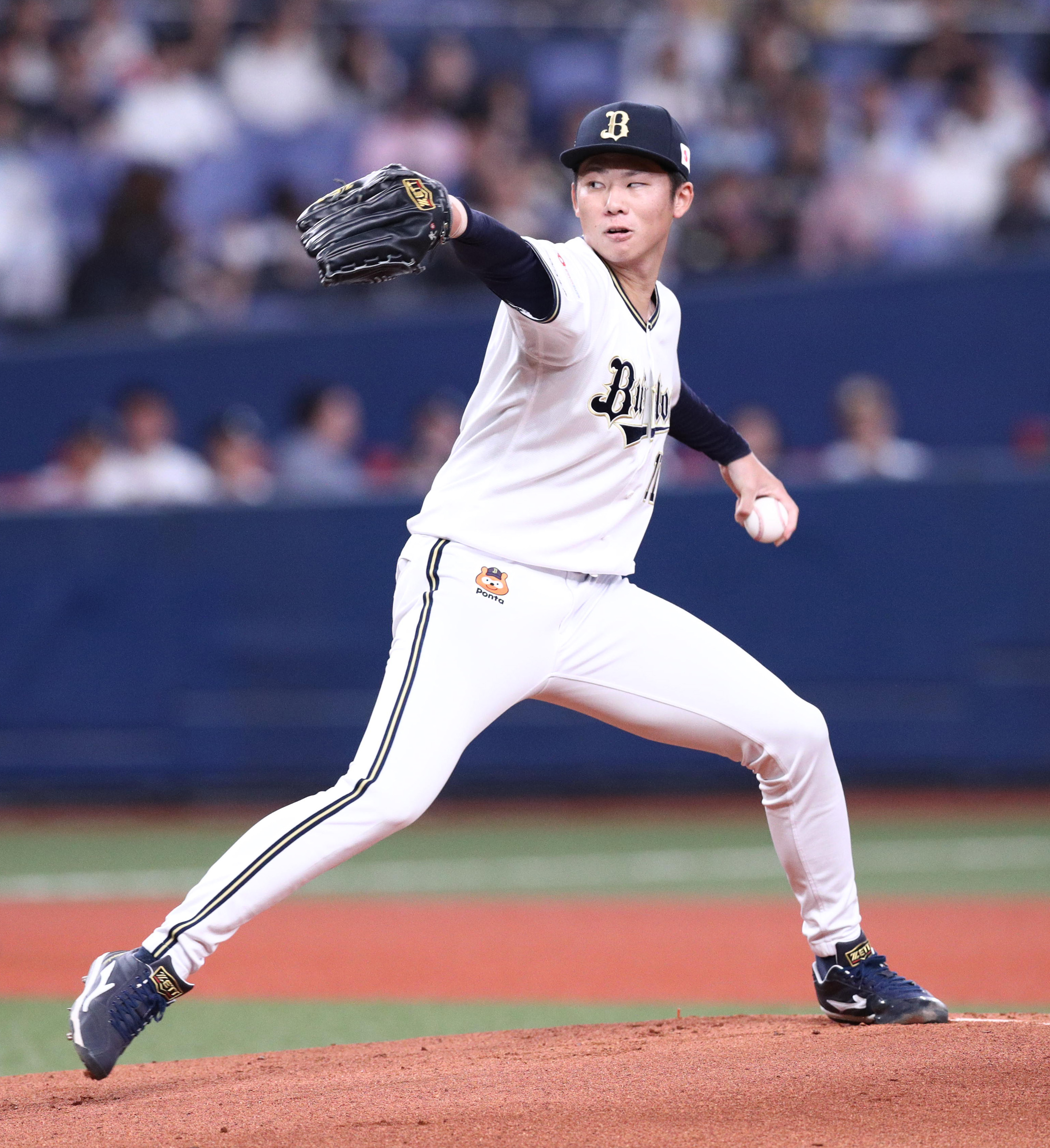 う*読様 【未開封】　オリックス　曽谷龍平投手　コロコロチャレンジ　A賞　クッシ オリックス・曽谷龍平、6回3失点（自責1）と力投も…六回に自らの悪