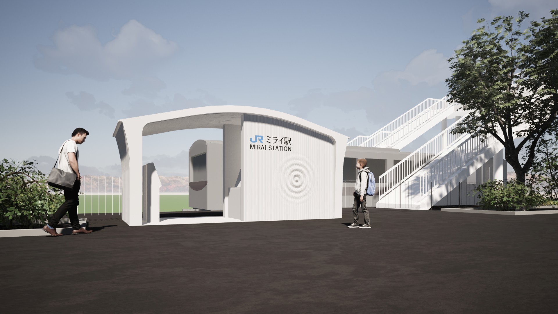 合図灯再現品　駅員さん　鉄道部品再現　3dプリンター Nゲージ】3Dプリンターで情景小物を作る / 鉄道模型【SHIGEMON】 合図
