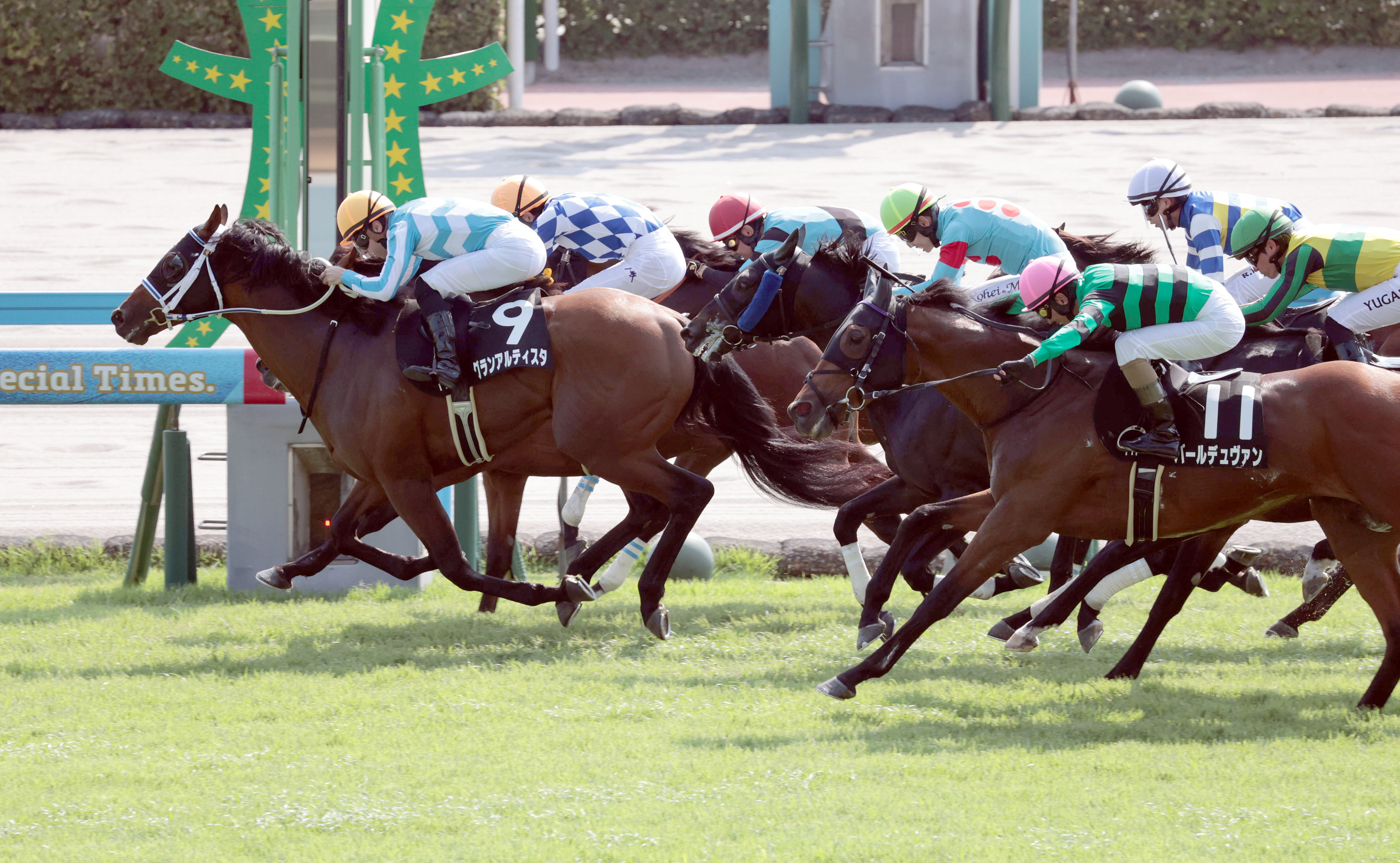 マレーシアC】11頭立ての11番人気グランアルティスタが大接戦を