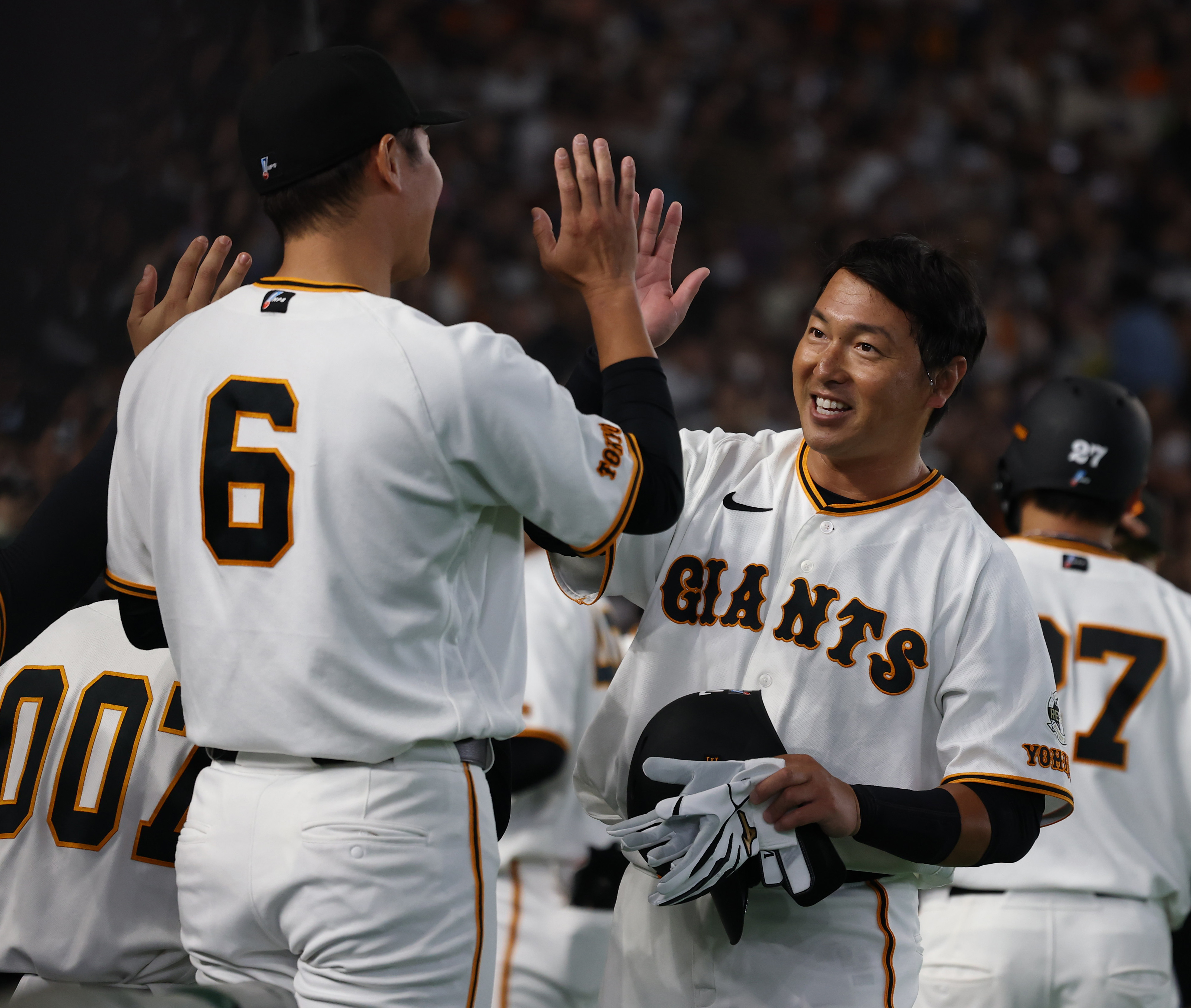 巨人・坂本勇人、長野久義氏に「さすがですね。最後にヒットも、フライ