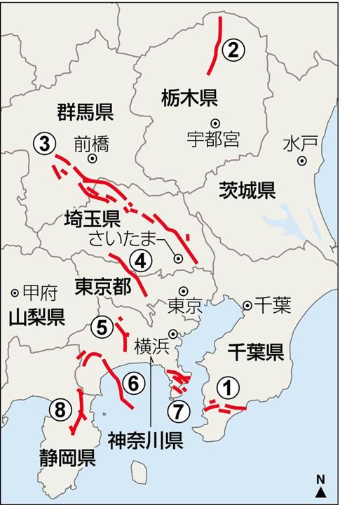 首都圏ｍ７超の不意打ちも 熊本 函館襲った 活断層地震 1 2ページ イザ