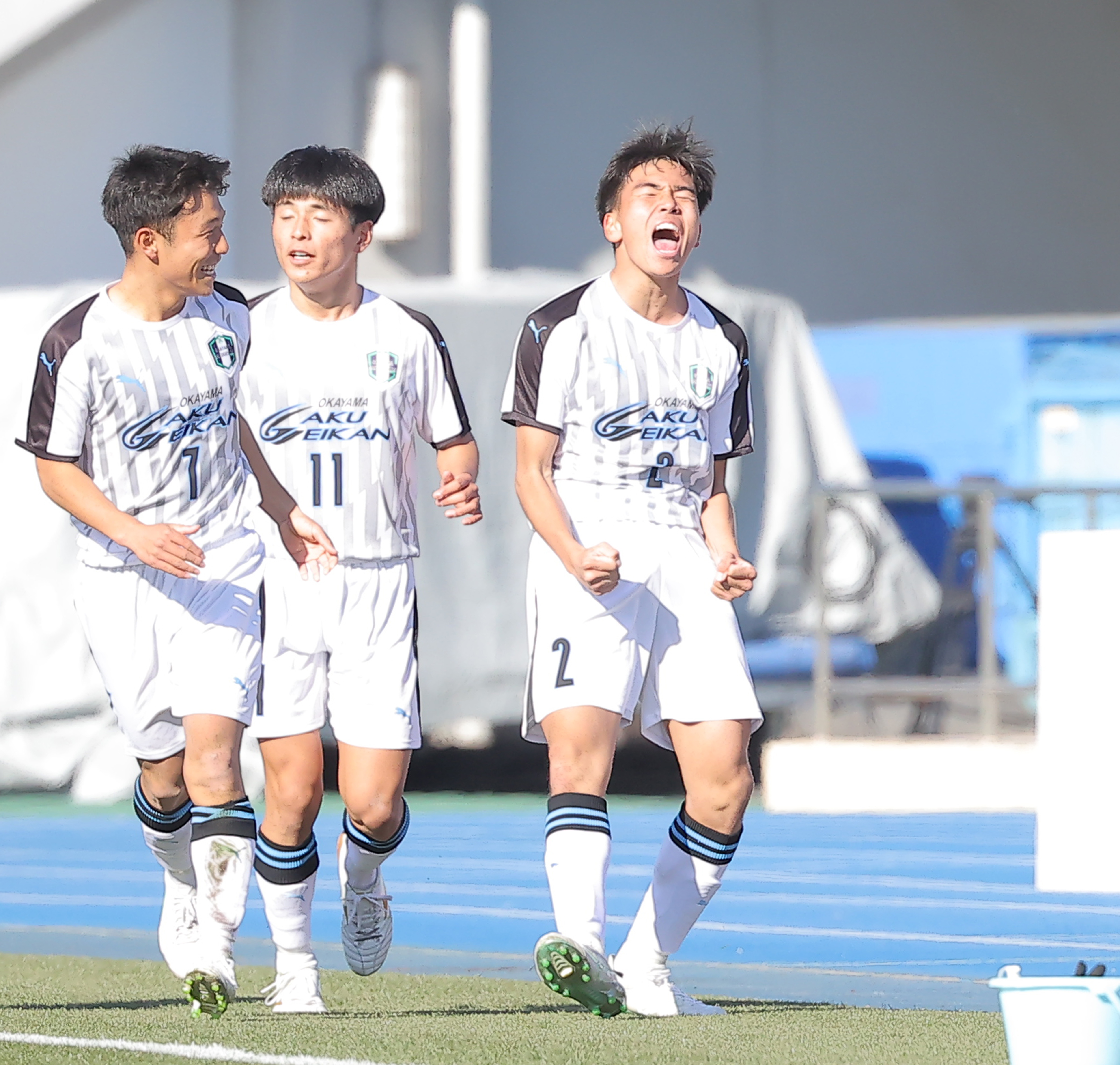 岡山学芸館が接戦を制し ２回戦へ進出 高校サッカー サンスポ