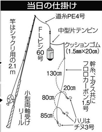 イサキ解禁、快釣！コマセ釣りで30センチ級が続々（1/2ページ