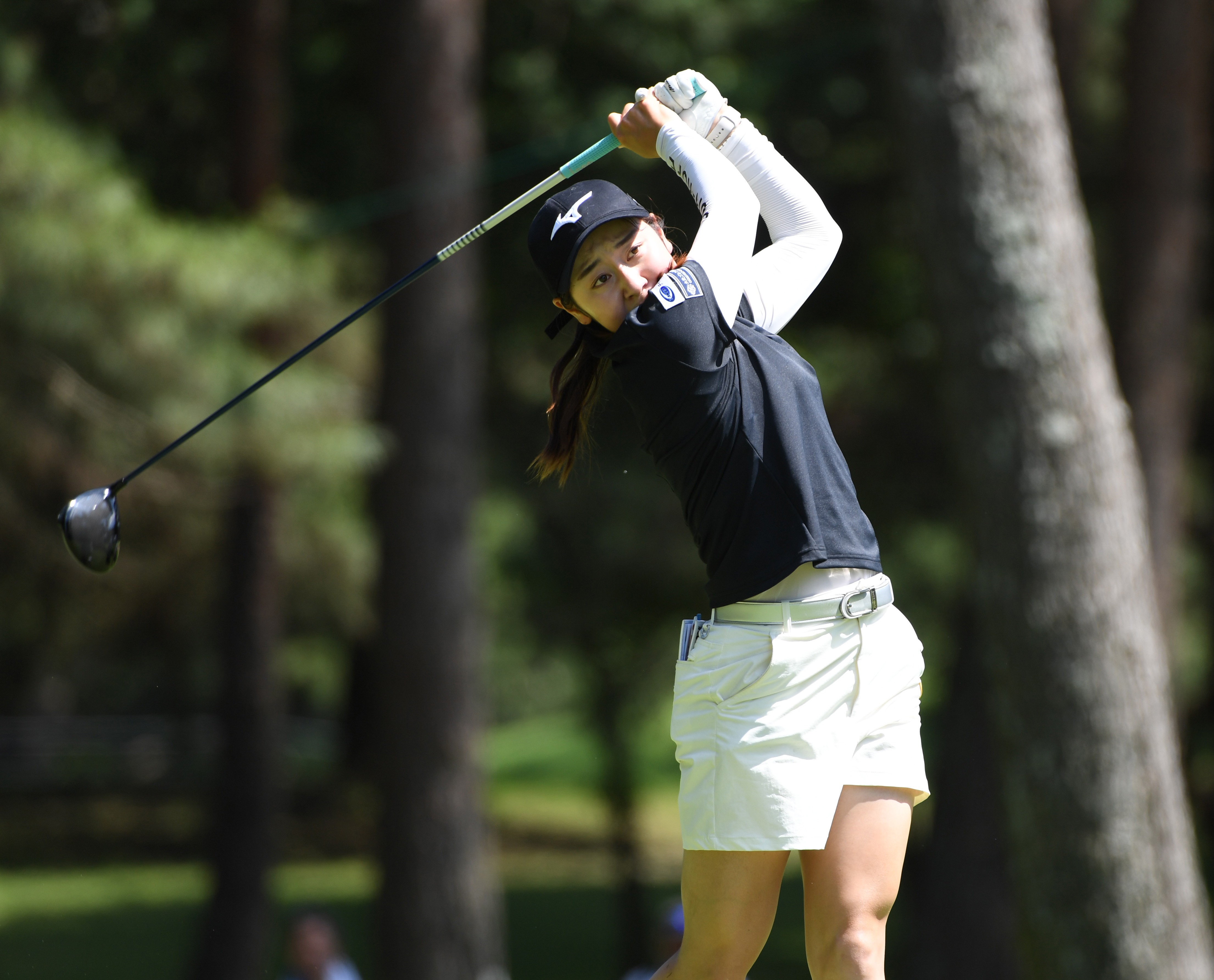 22歳のルーキーが覚醒 1打差2位発進の西沢歩未「自信になる」 女子