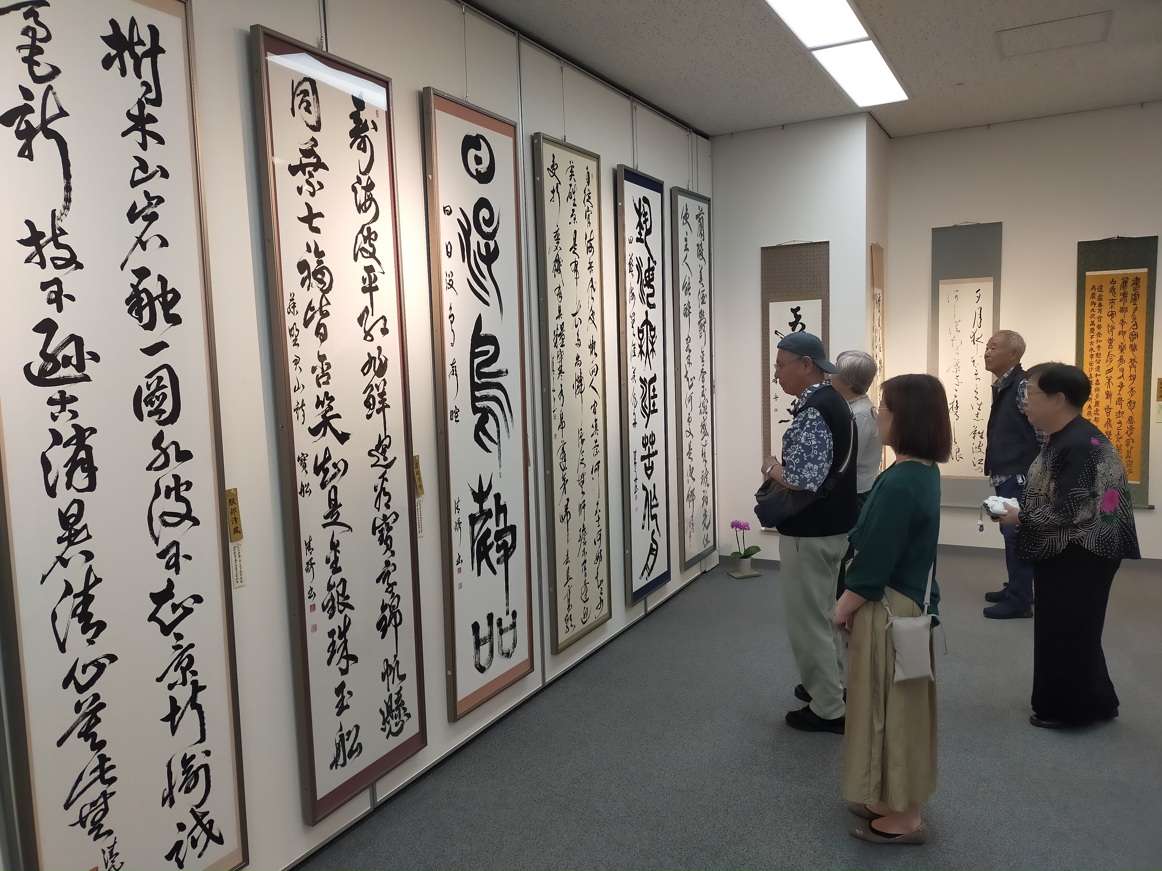2年間の集大成約100点が並ぶ 第18回清舟書展が川崎市で開幕 - 産経ニュース