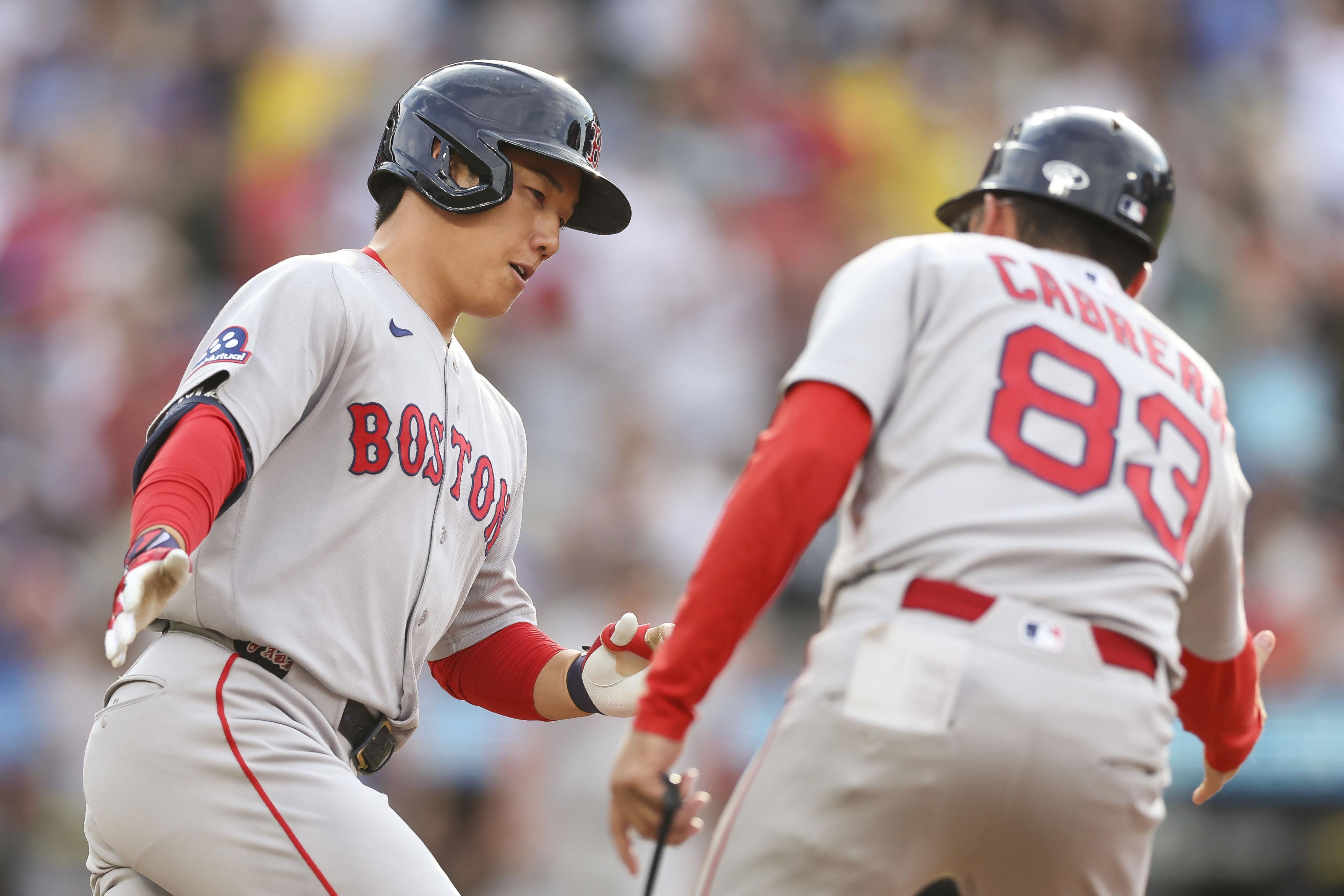 ドジャースの山本由伸先発、大谷翔平は1番、レッドソックス吉田正尚3号