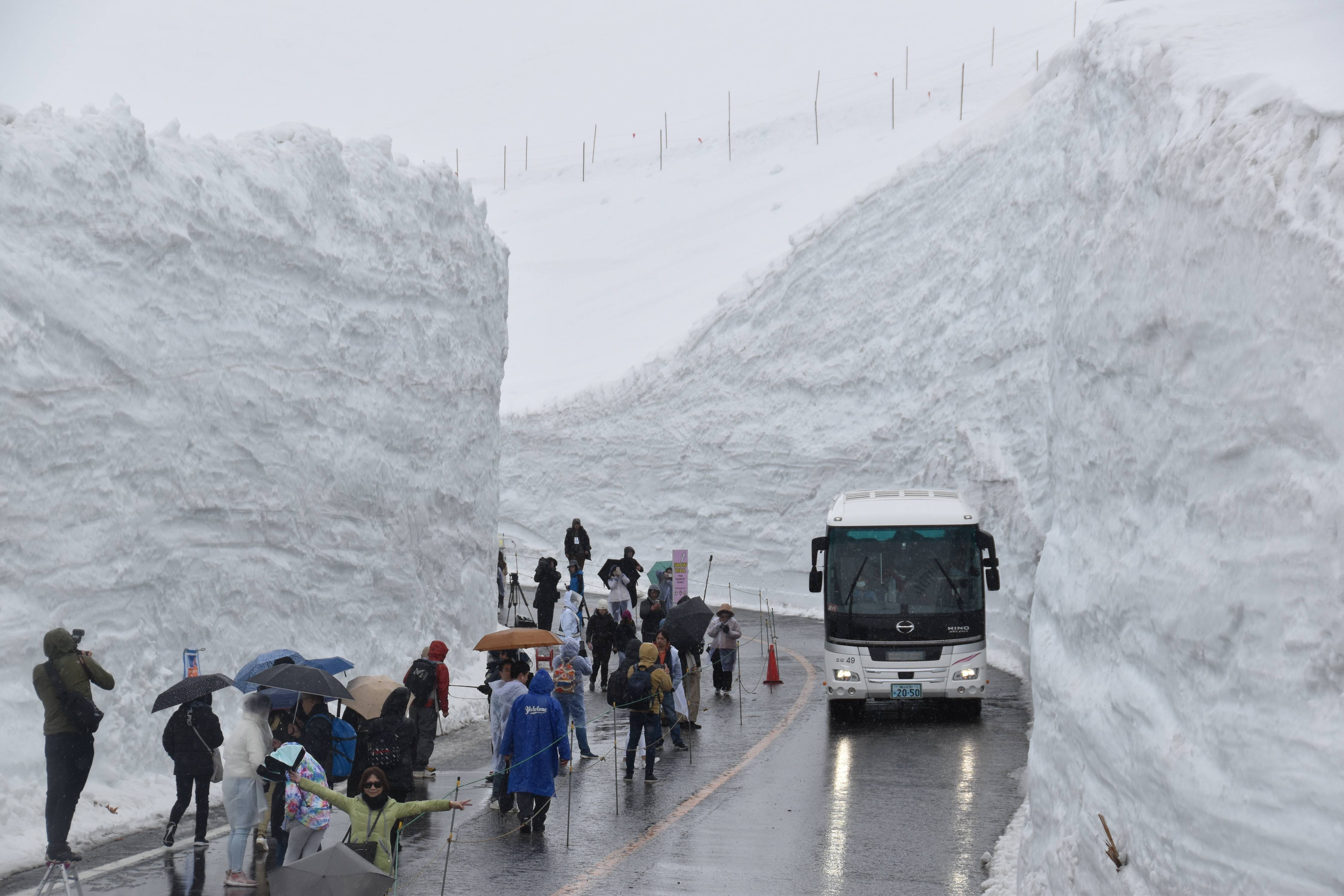 味・旅・遊】 世界が驚く非日常の絶景 立山黒部アルペンルート「雪の