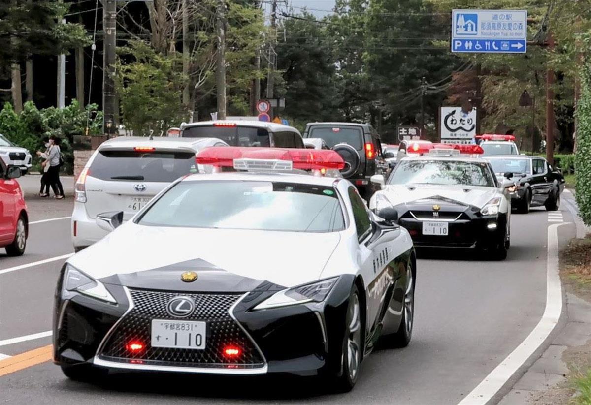スーパーカーが栃木 那須町でパレード レクサスlc500 を改装したパトカーも サンスポ スーパーカーが栃木 那須町でパレード レクサスlc500 を改装したパトカーも サンスポ