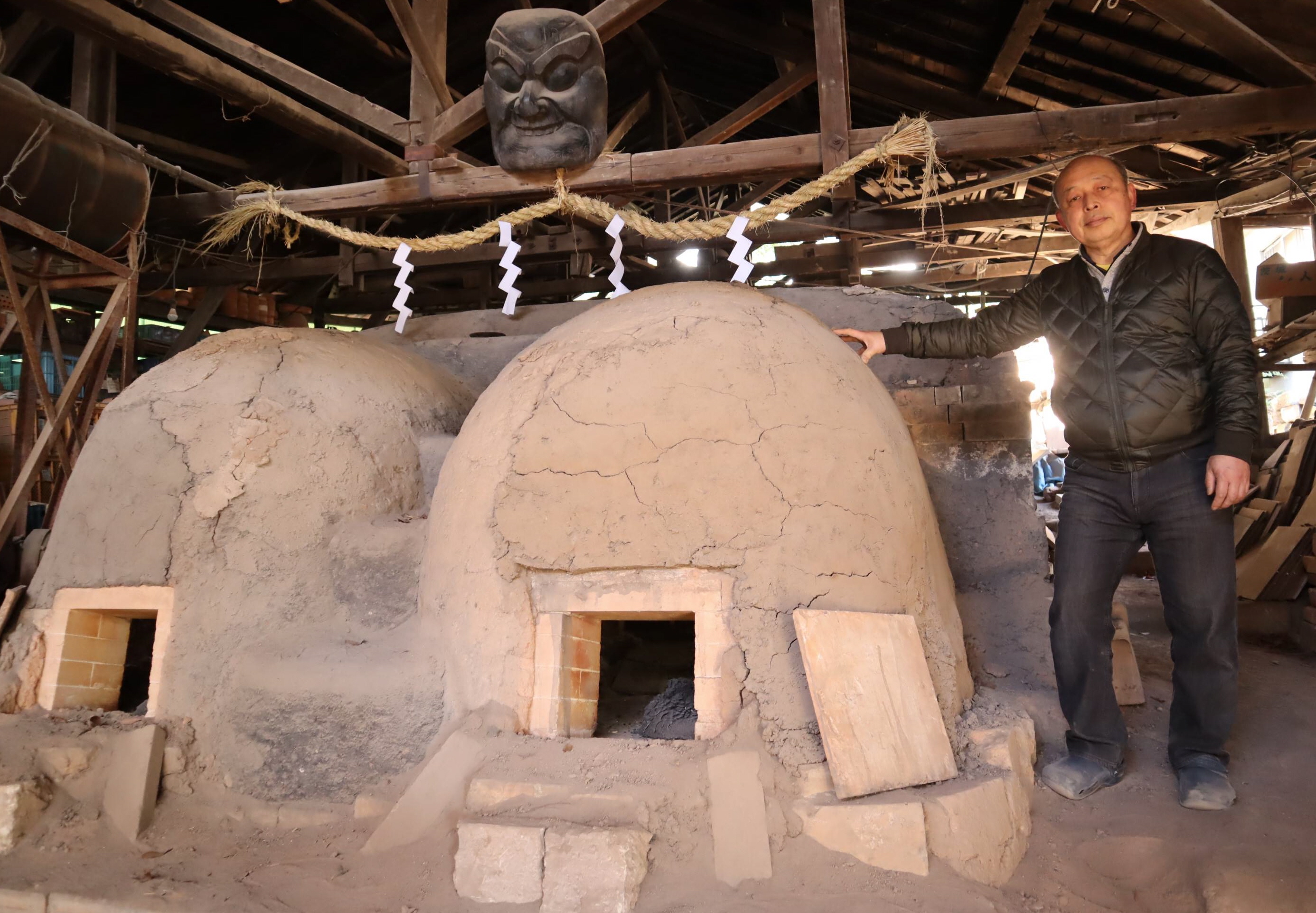 震災で登り窯崩落 危機乗り越え、新たな陶器づくり 茨城・笠間市の福田