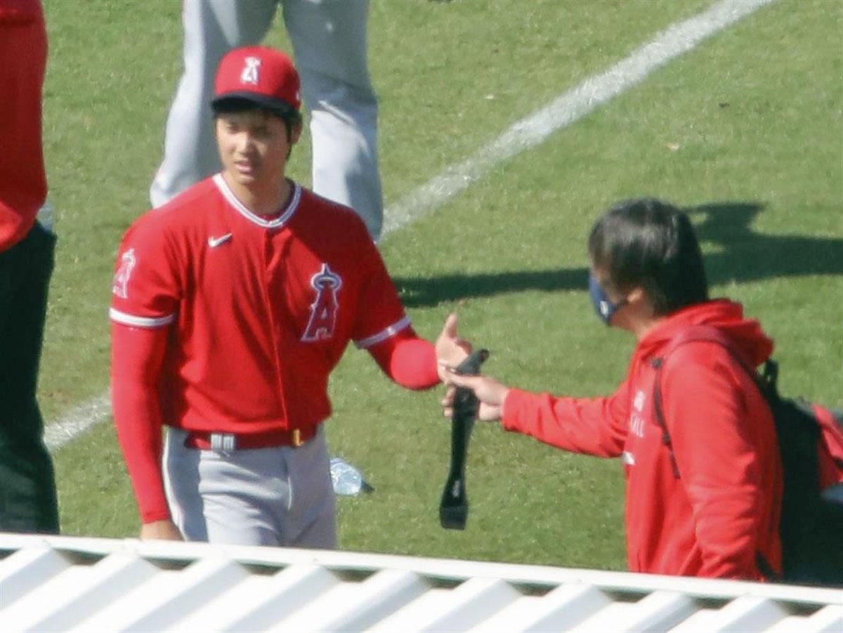 MLB公式 Angels球場購入 大谷翔平 大判シルクタッチブランケット大谷