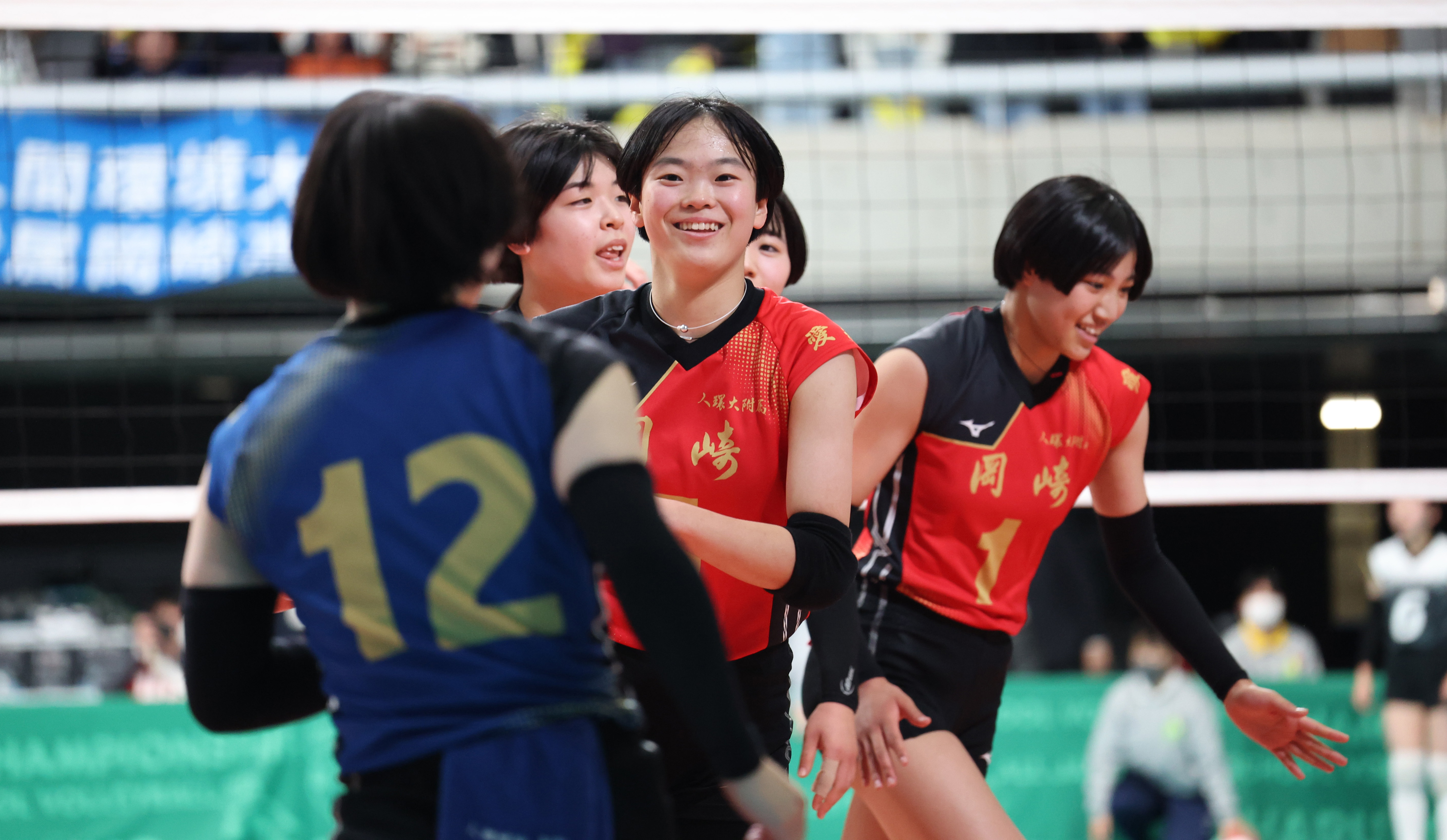 春高バレー】人間環境大岡崎が高松商にストレート勝ち 石塚春陽主将