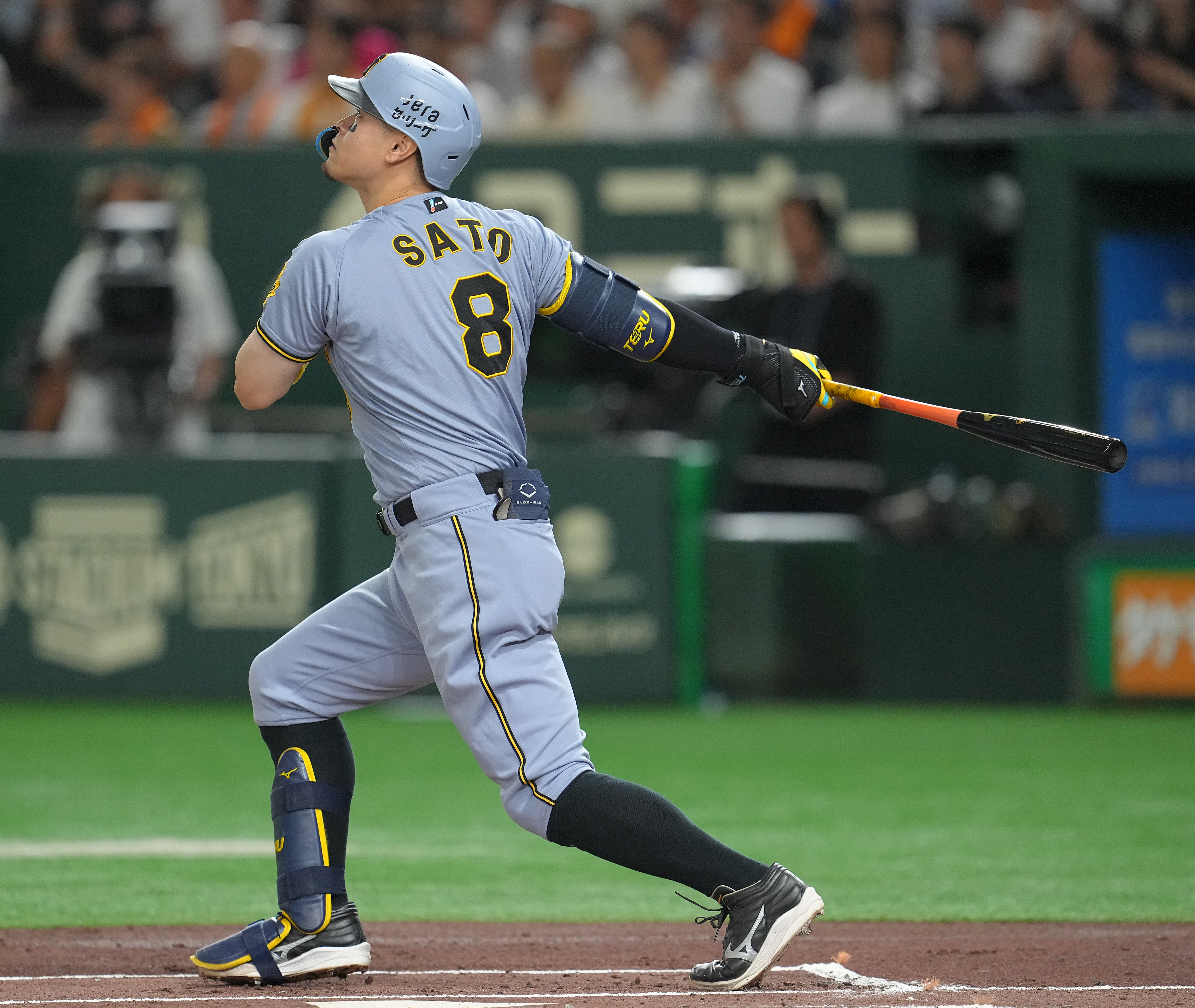 阪神・佐藤輝明「飯、足りてないっすねー」キャリアハイまで、あと1