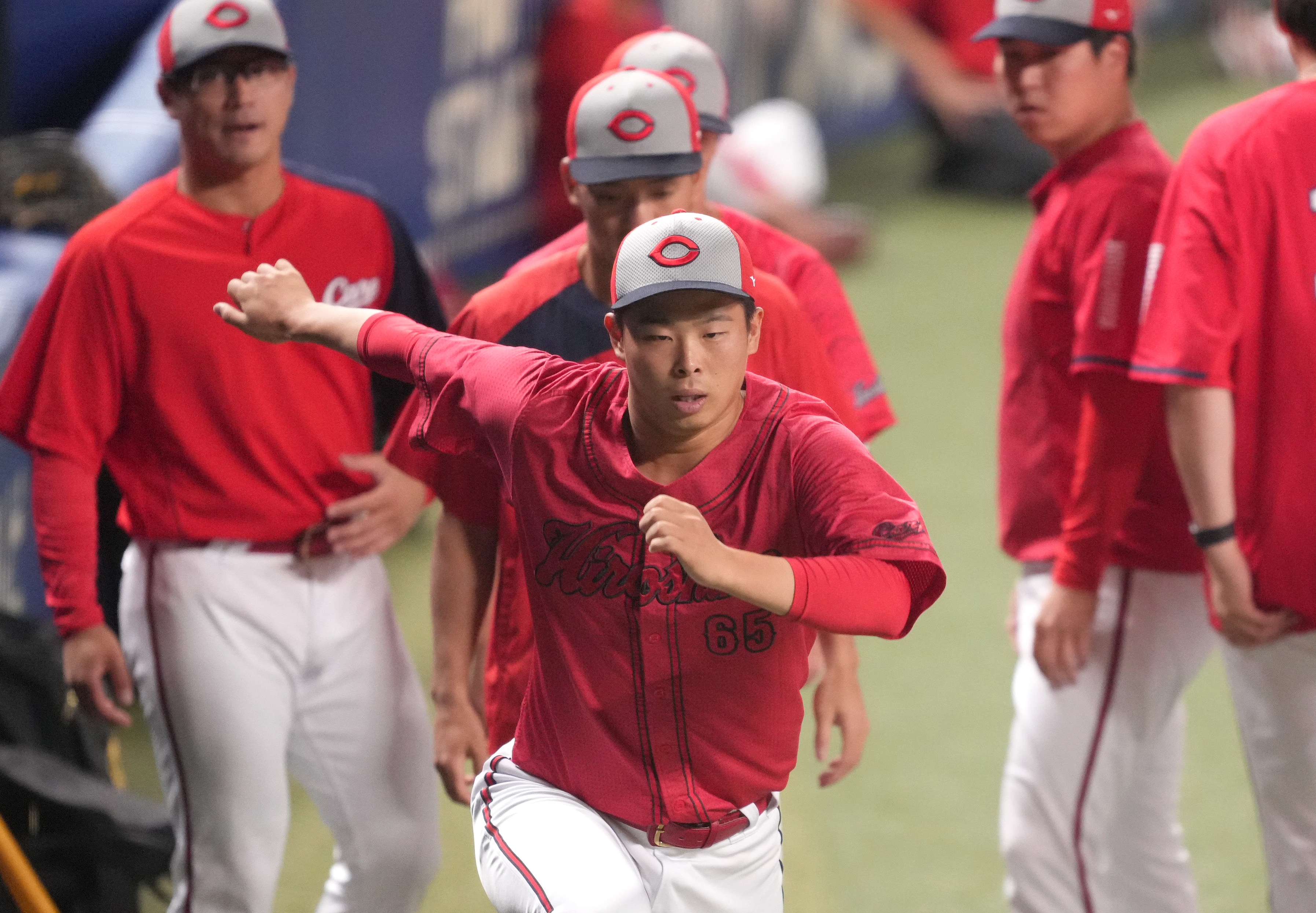 ２勝目を懸け２３日の中日戦に先発する広島・玉村昇悟「良いイメージも悪いイメージもない」
