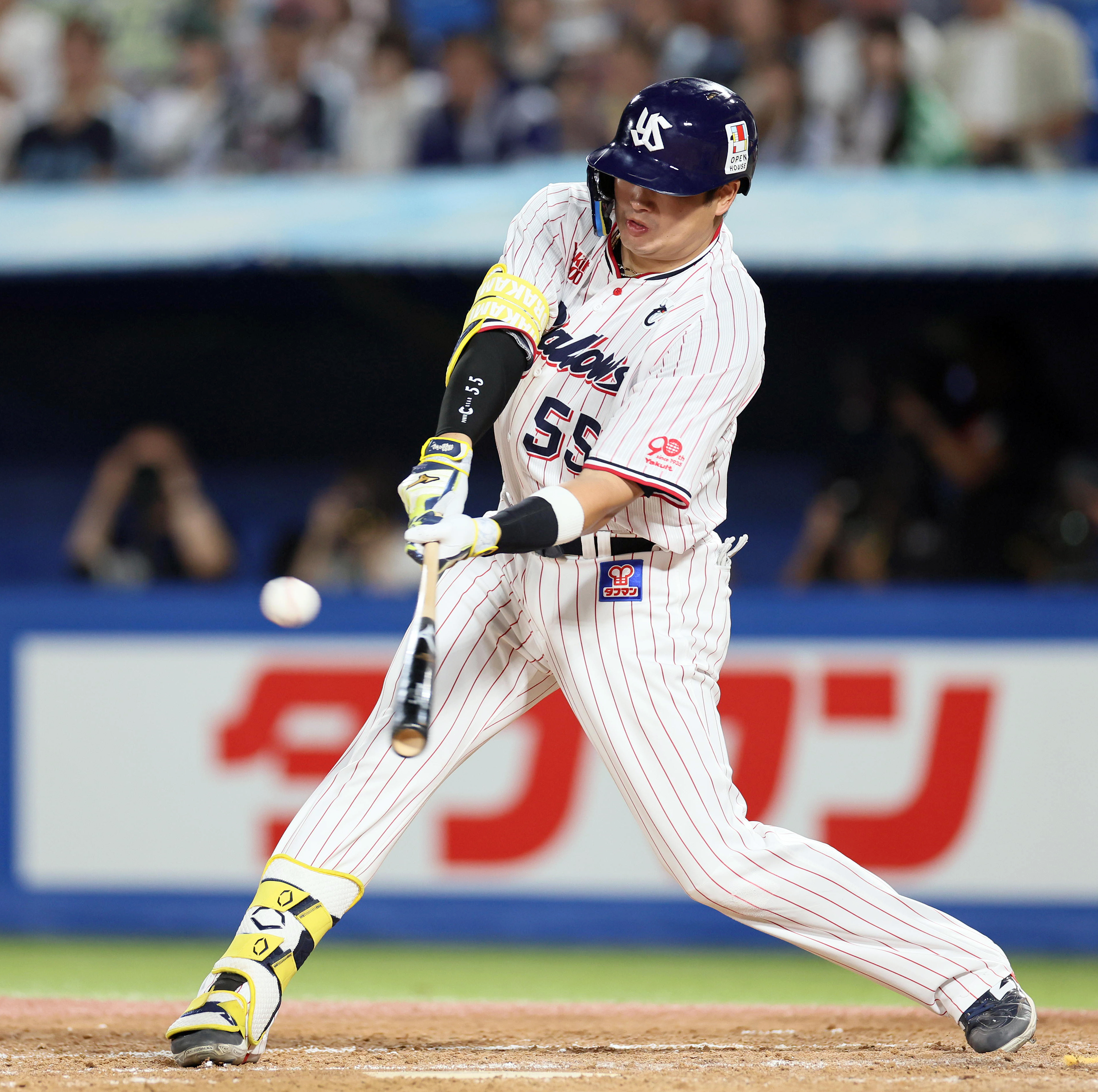 ヤクルト・村上宗隆、8月度『大樹生命月間MVP賞』御礼弾！「逆らわずに