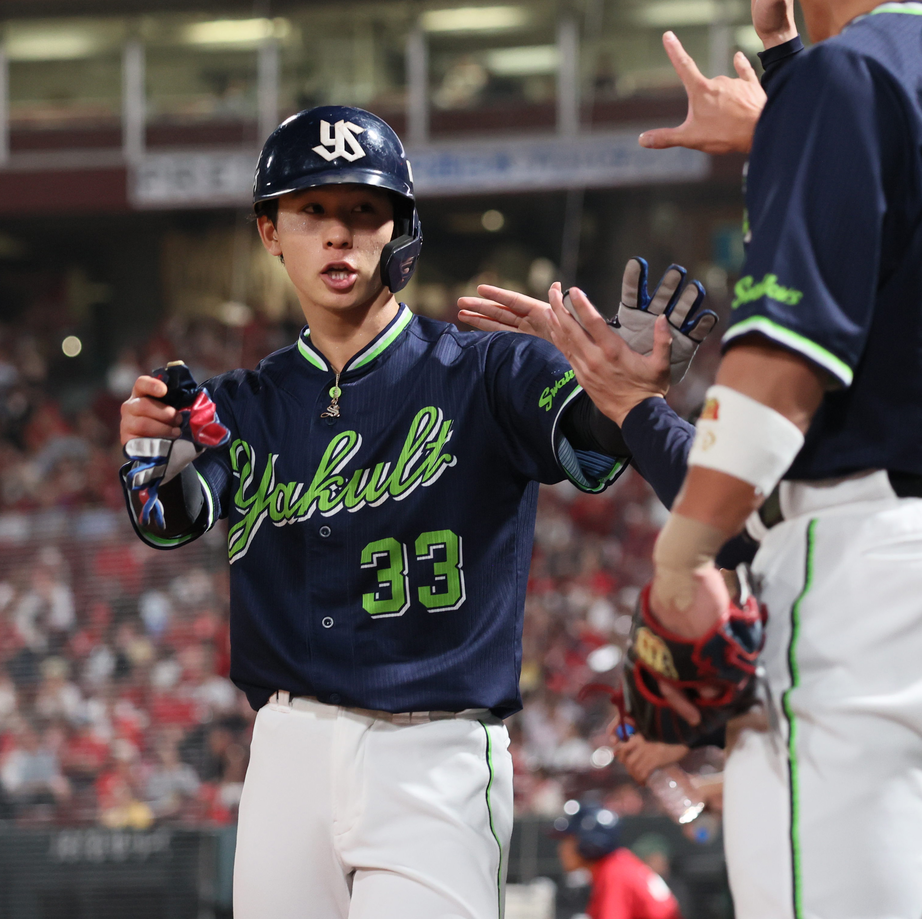 ヤクルト・内山壮真が躍動、2安打3打点「最近外されて悔しい思い